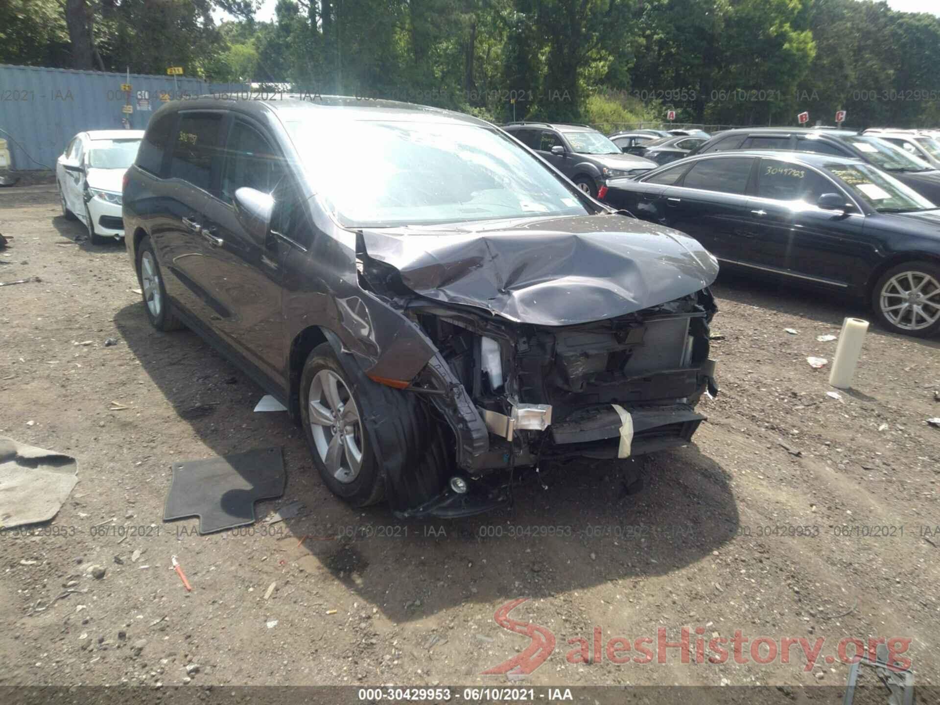 5FNRL6H78KB038891 2019 HONDA ODYSSEY