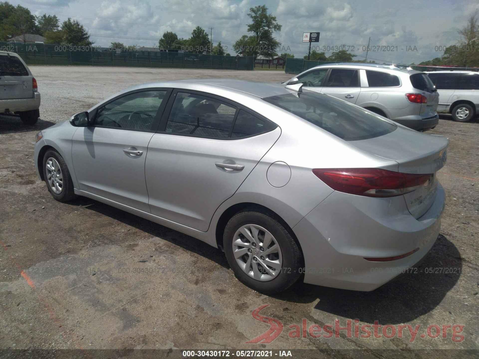 5NPD74LF4HH209048 2017 HYUNDAI ELANTRA