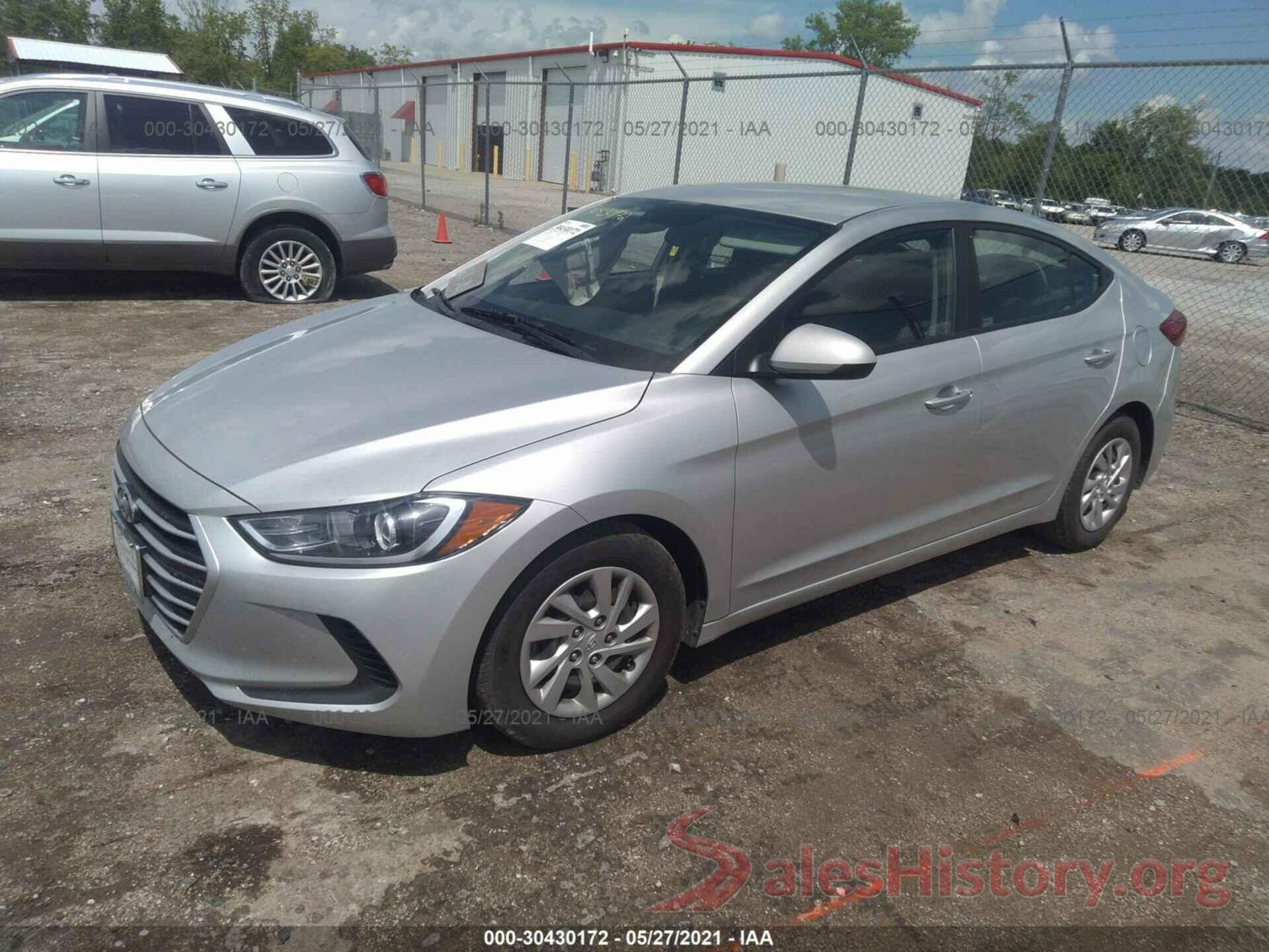 5NPD74LF4HH209048 2017 HYUNDAI ELANTRA