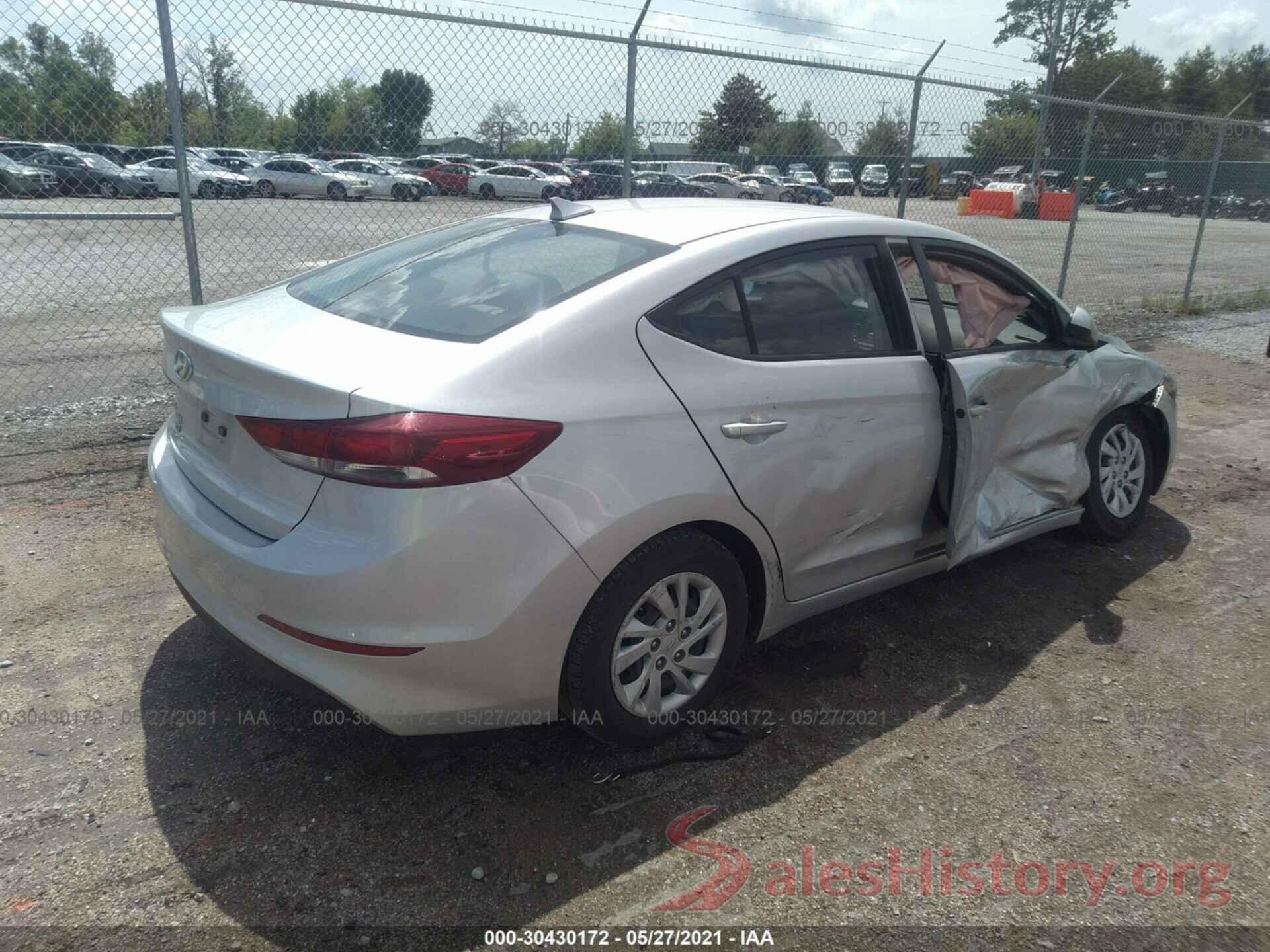 5NPD74LF4HH209048 2017 HYUNDAI ELANTRA