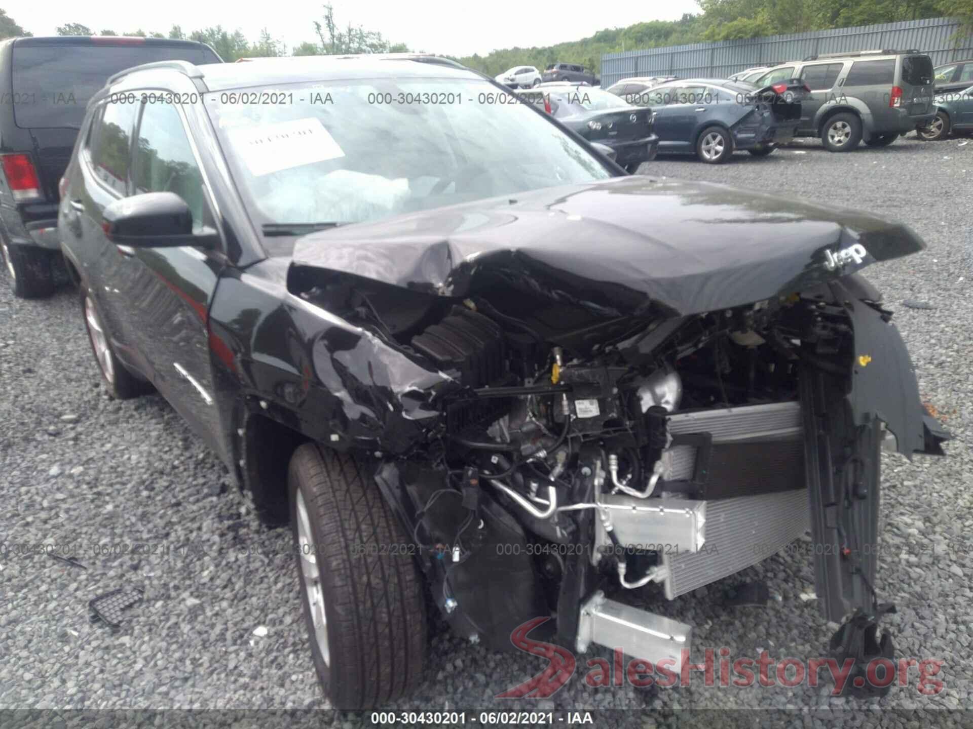 3C4NJDBB1MT562118 2021 JEEP COMPASS