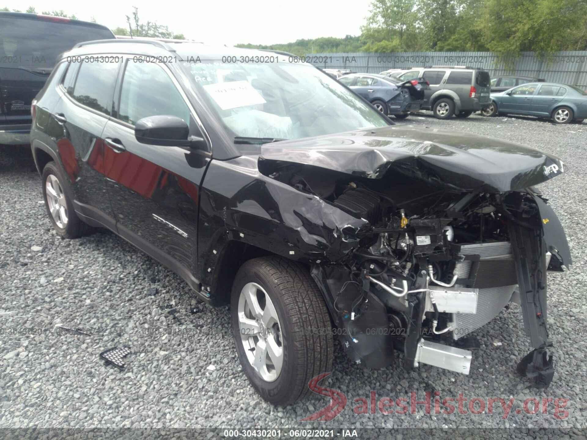 3C4NJDBB1MT562118 2021 JEEP COMPASS