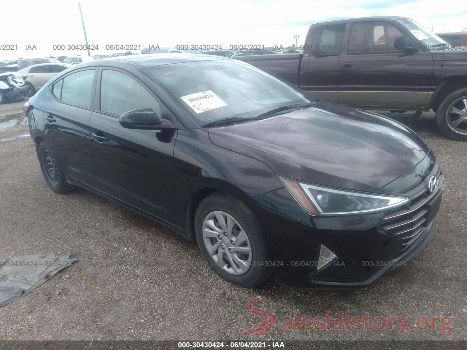 KMHD74LFXKU808061 2019 HYUNDAI ELANTRA