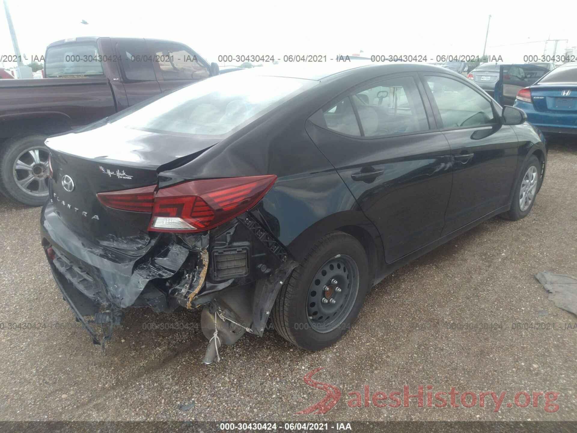 KMHD74LFXKU808061 2019 HYUNDAI ELANTRA