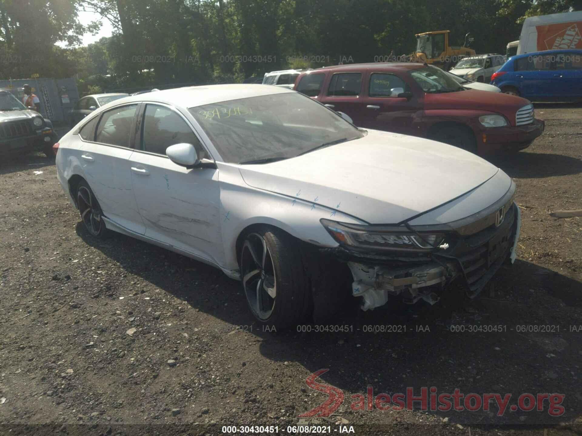 1HGCV1F35JA204375 2018 HONDA ACCORD SEDAN