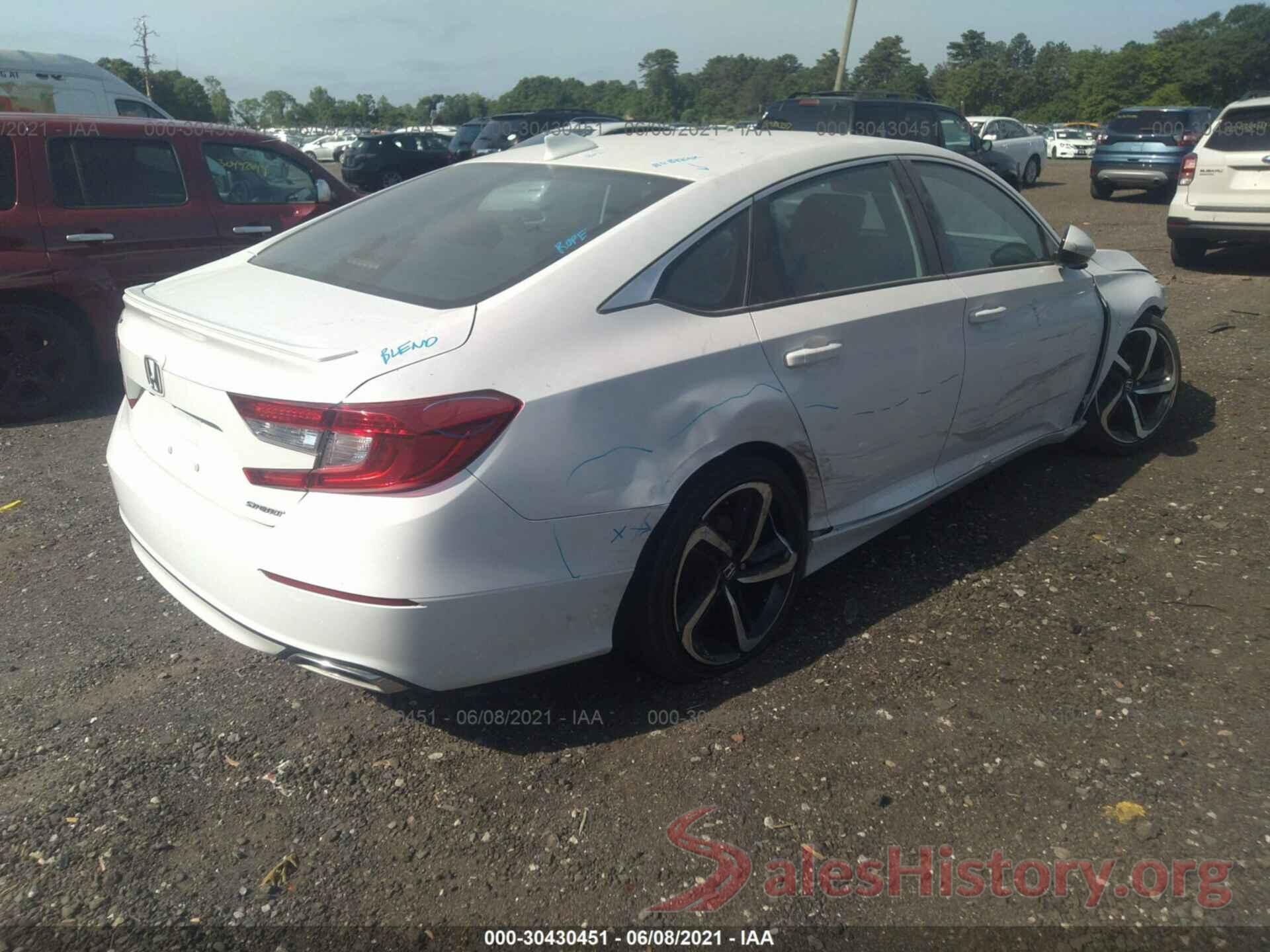 1HGCV1F35JA204375 2018 HONDA ACCORD SEDAN