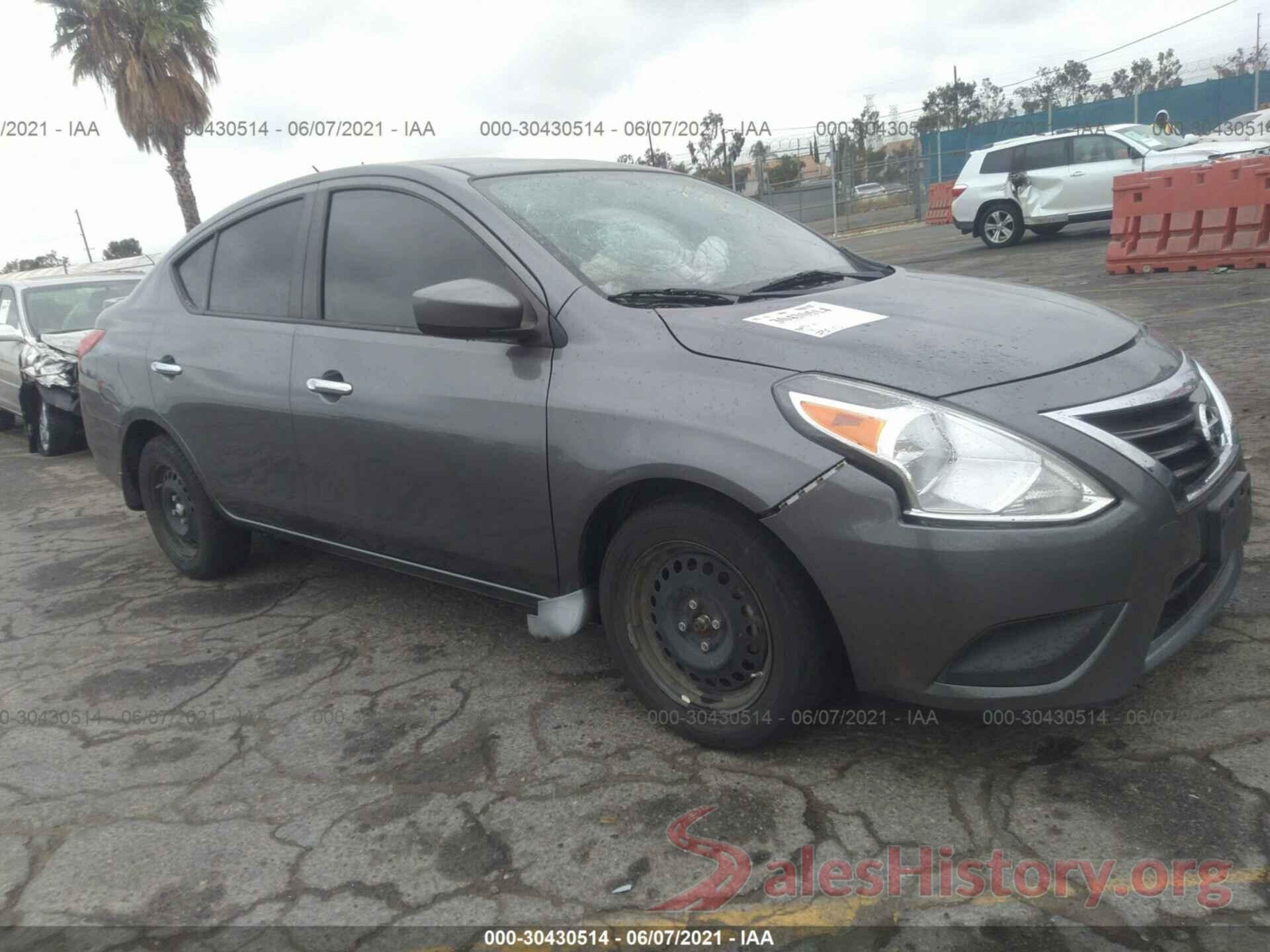 3N1CN7AP0GL901081 2016 NISSAN VERSA