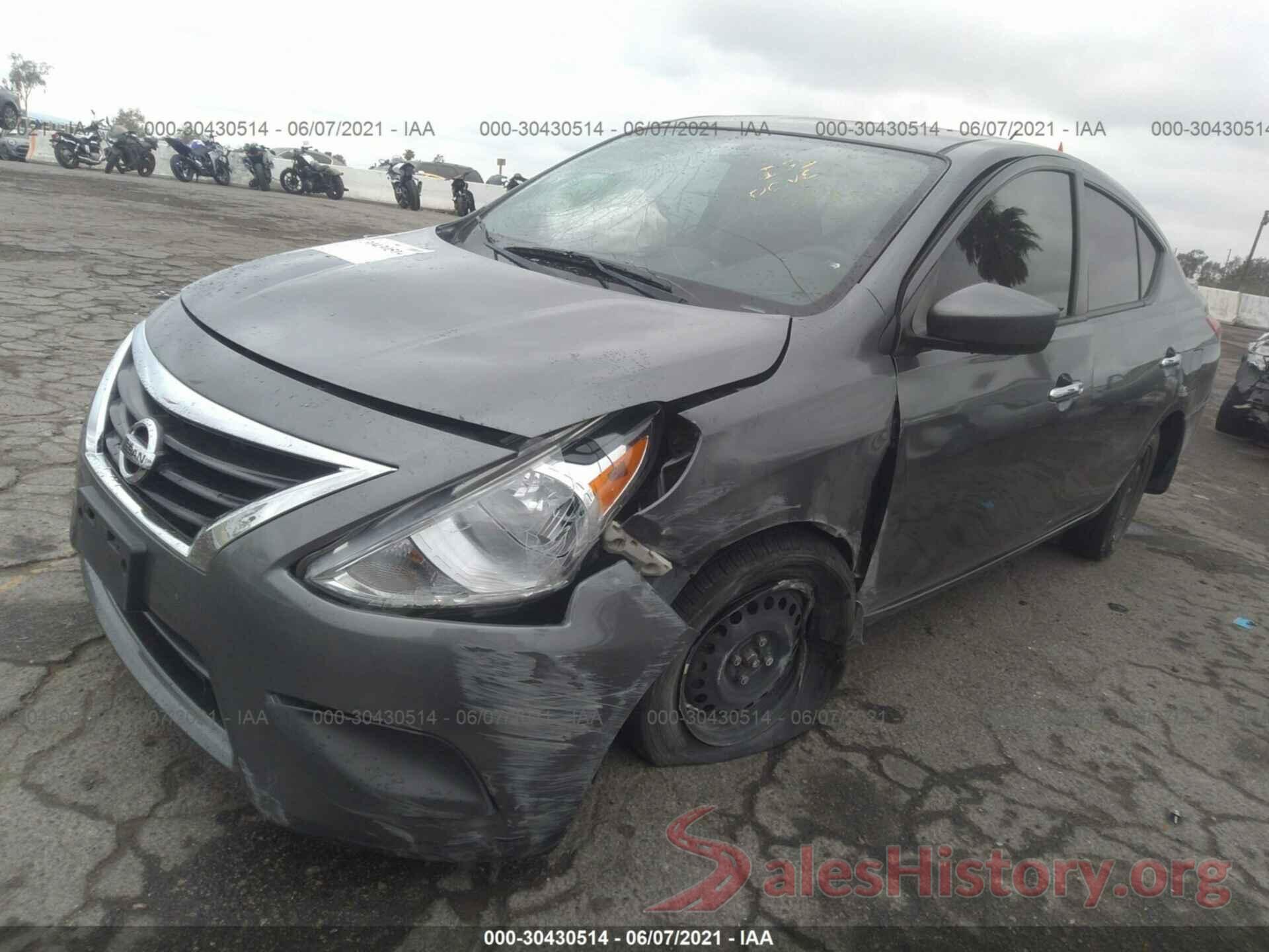 3N1CN7AP0GL901081 2016 NISSAN VERSA