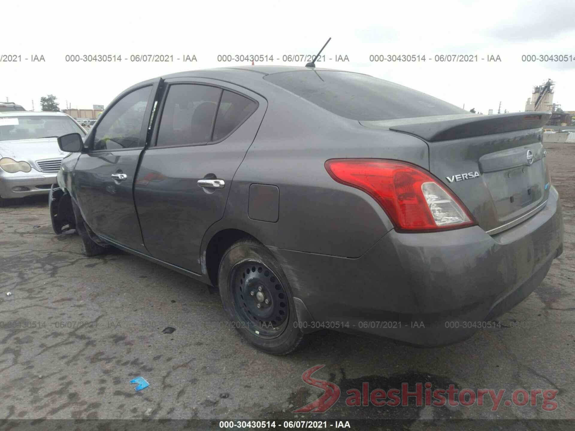 3N1CN7AP0GL901081 2016 NISSAN VERSA