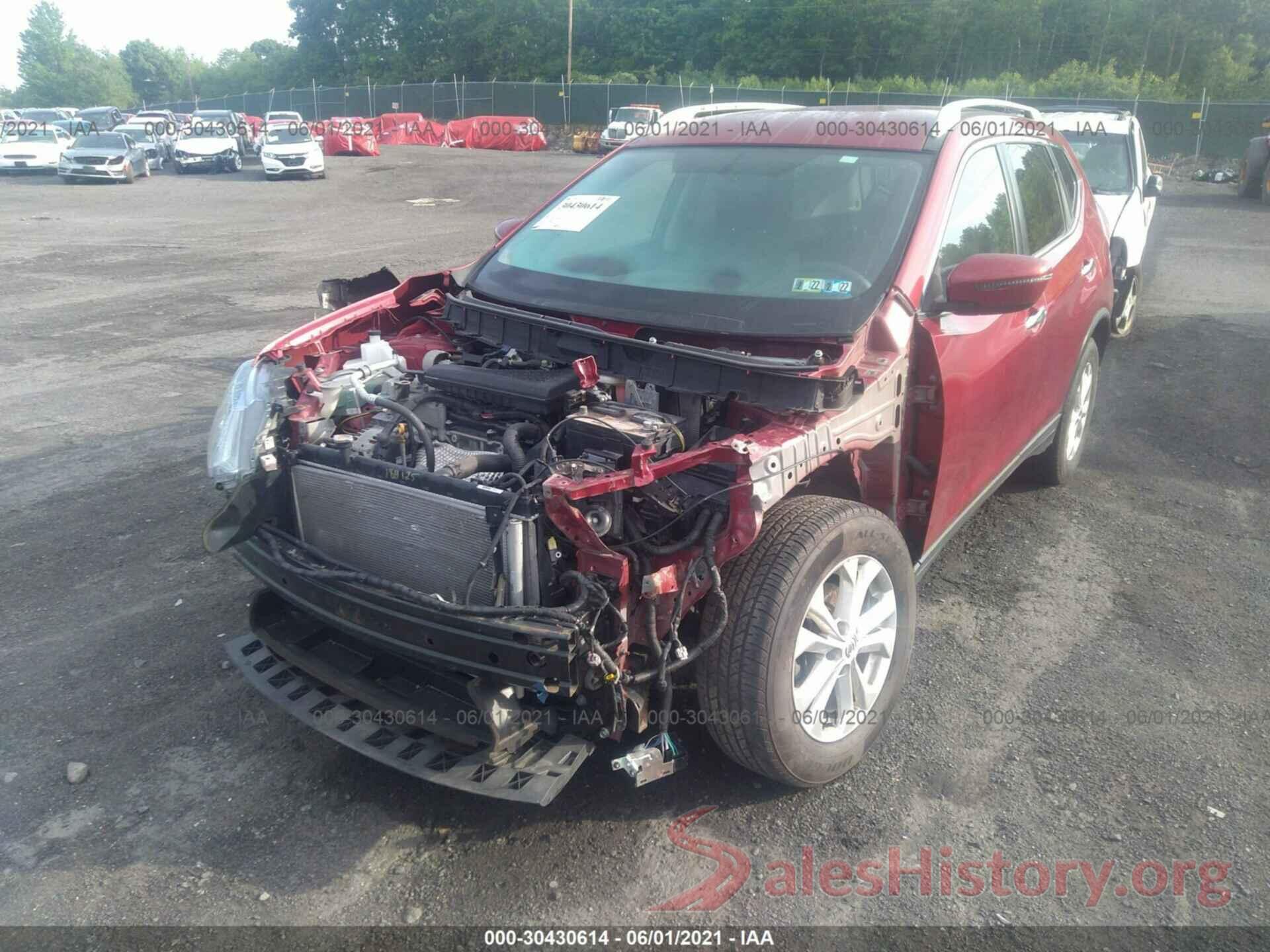 KNMAT2MVXGP676325 2016 NISSAN ROGUE