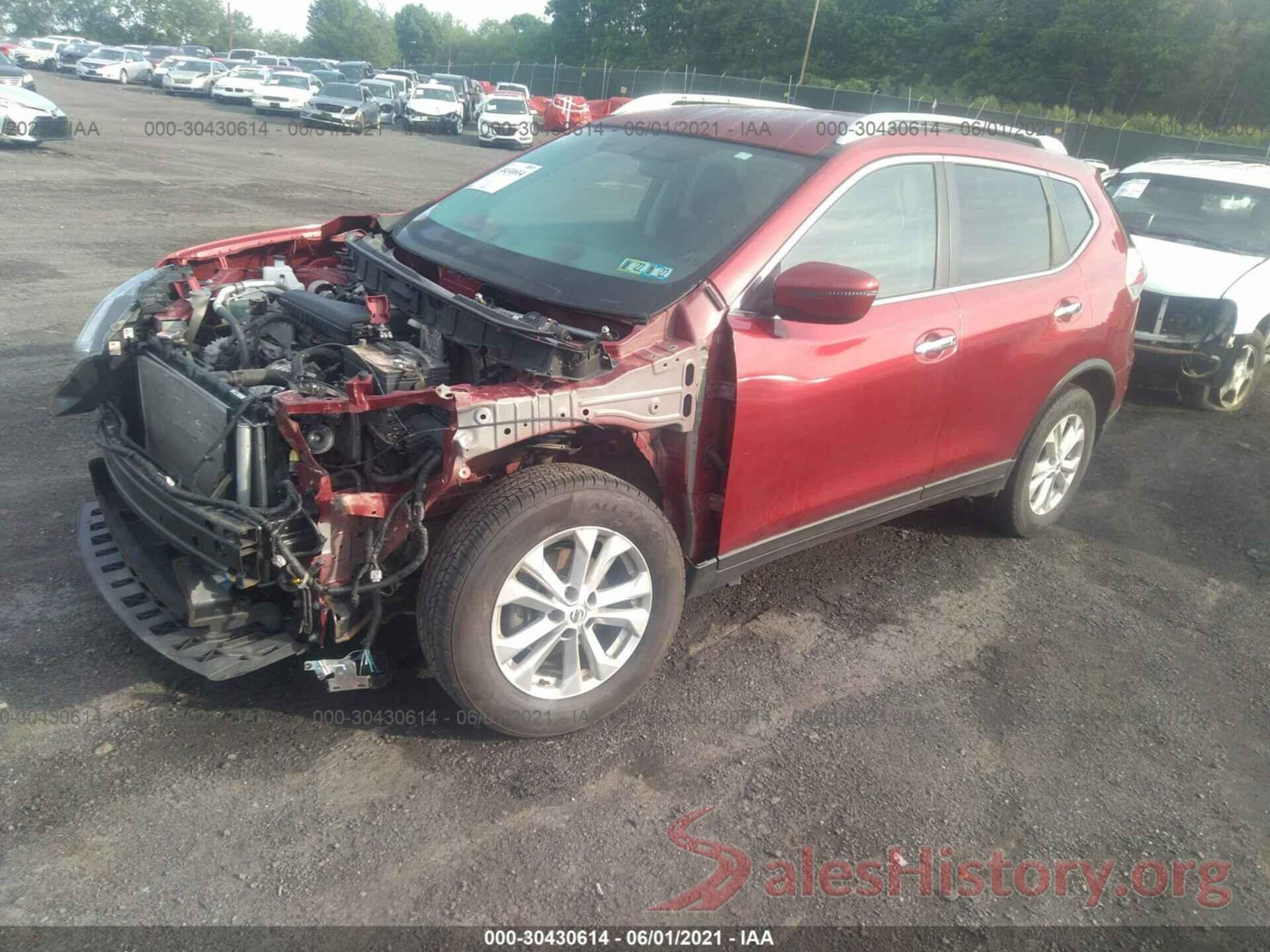 KNMAT2MVXGP676325 2016 NISSAN ROGUE