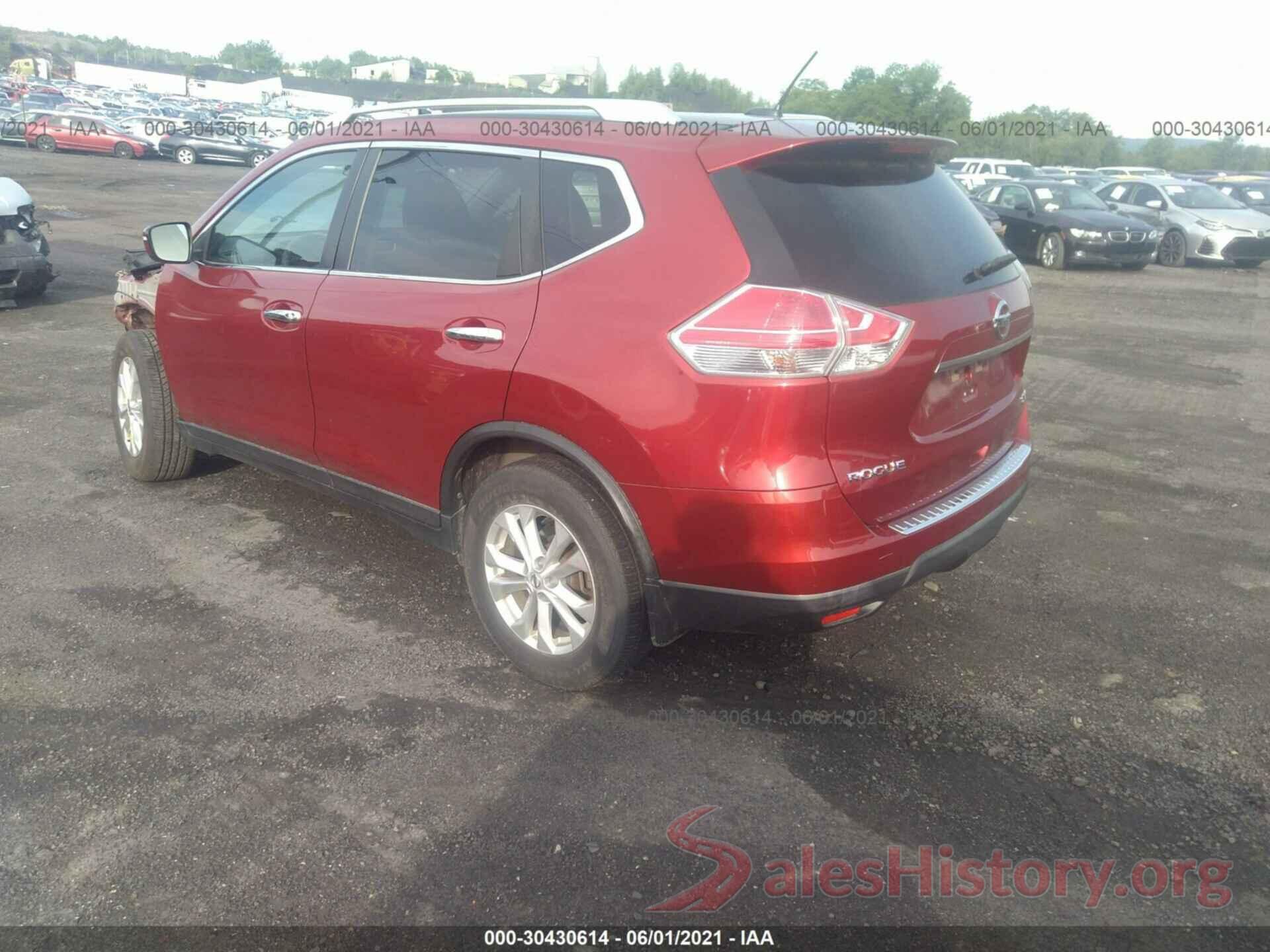 KNMAT2MVXGP676325 2016 NISSAN ROGUE