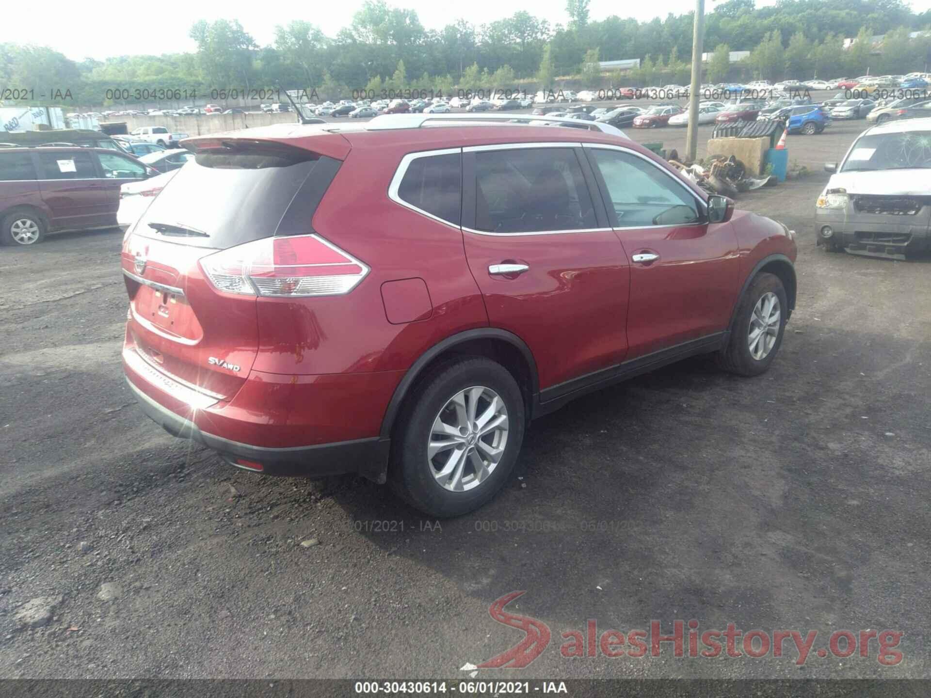 KNMAT2MVXGP676325 2016 NISSAN ROGUE