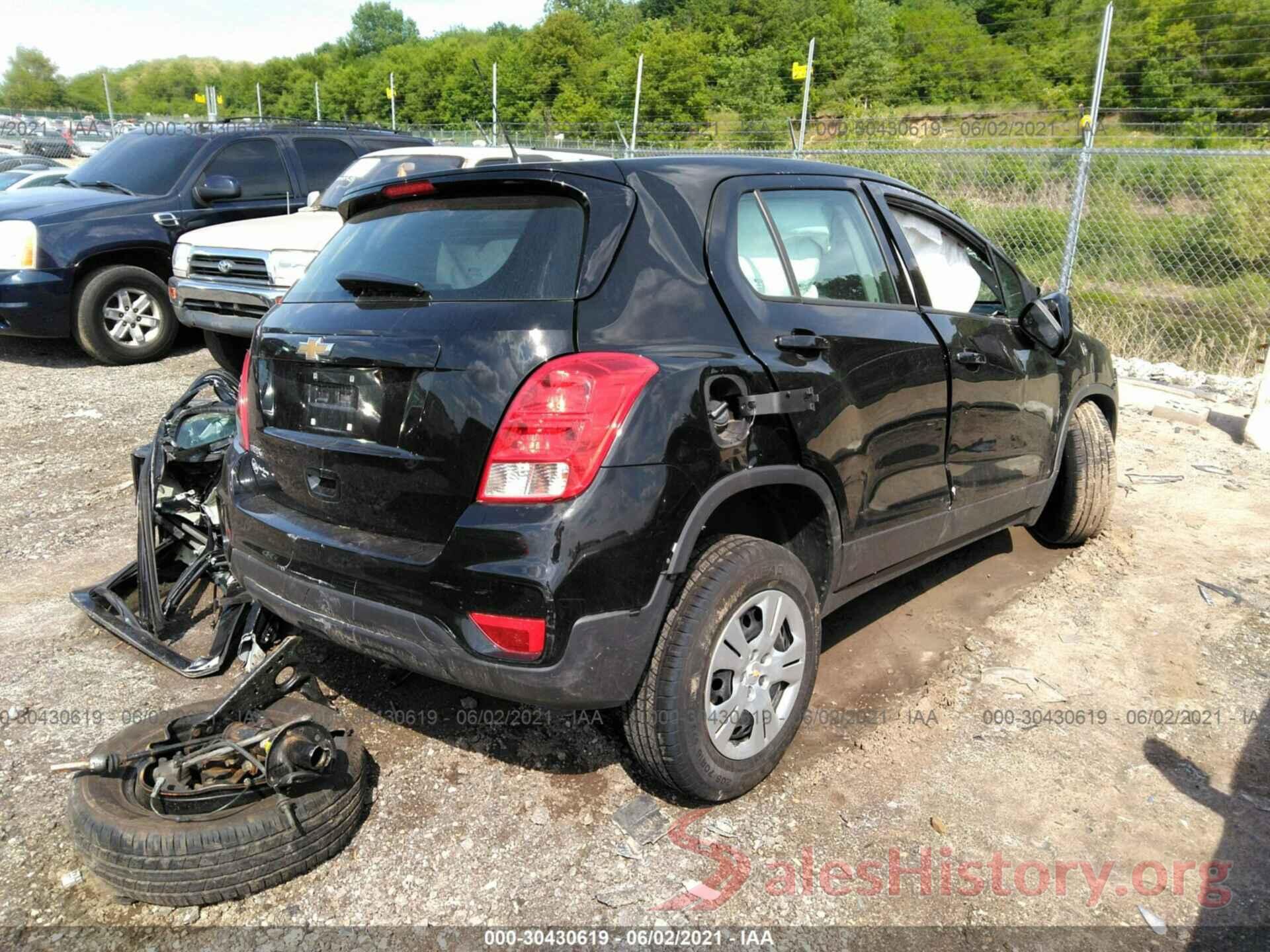 3GNCJKSB1HL286693 2017 CHEVROLET TRAX