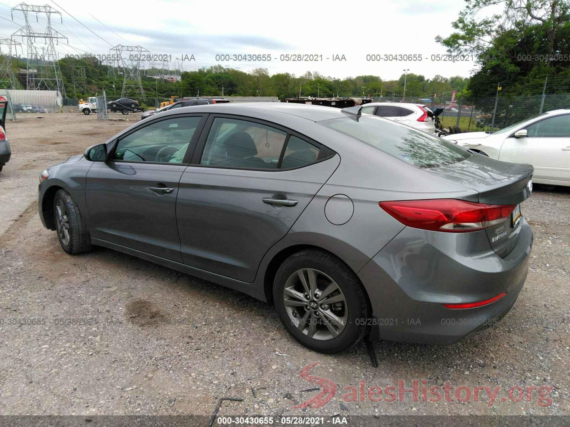 5NPD84LF4JH271763 2018 HYUNDAI ELANTRA