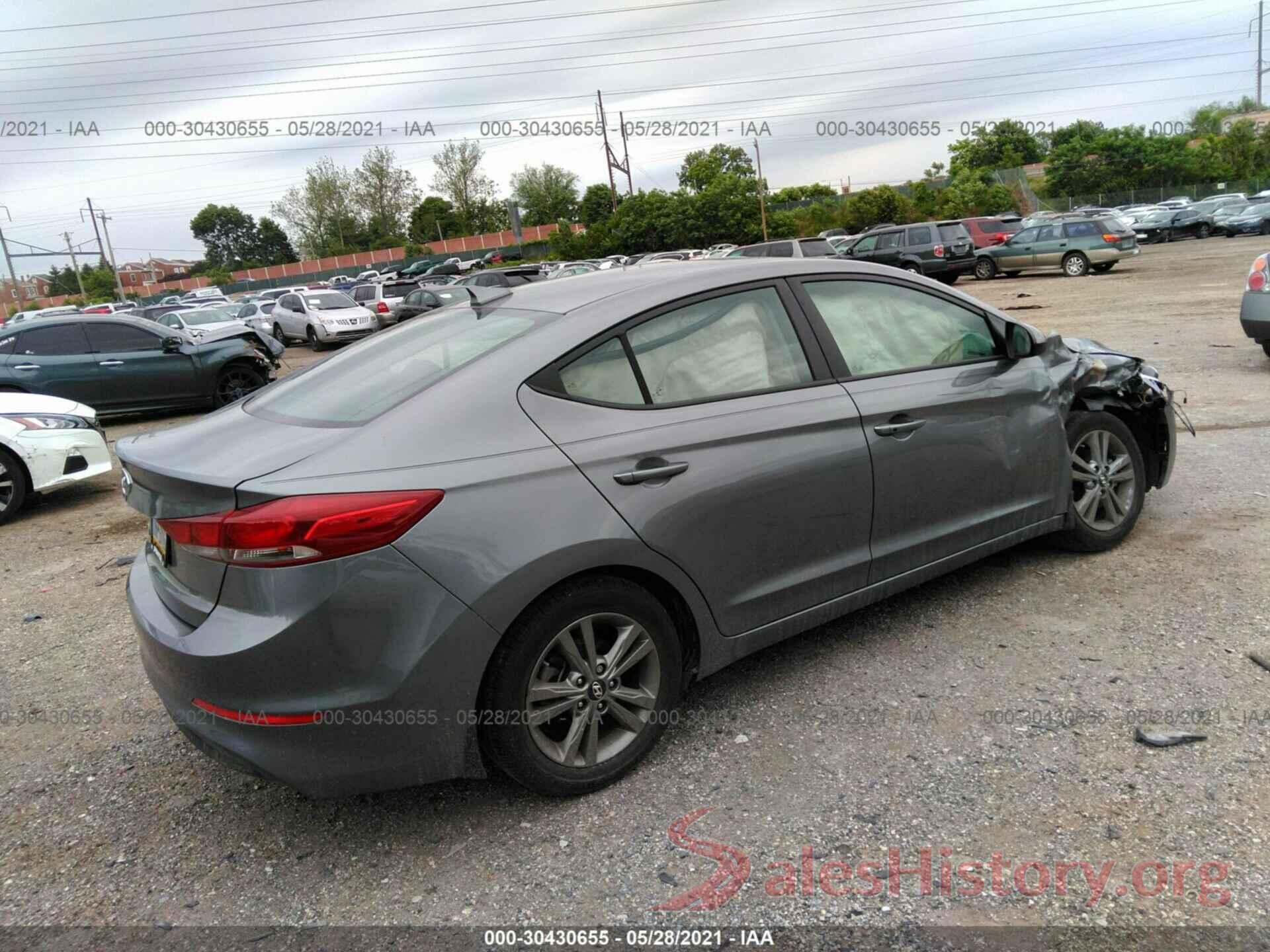 5NPD84LF4JH271763 2018 HYUNDAI ELANTRA