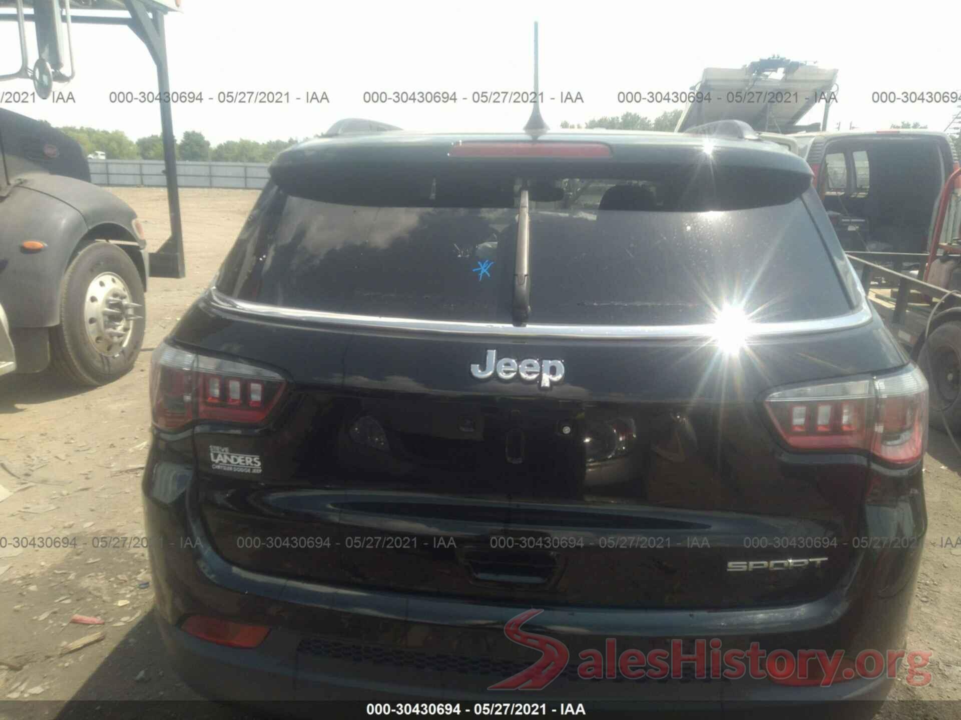 3C4NJCAB8KT613087 2019 JEEP COMPASS