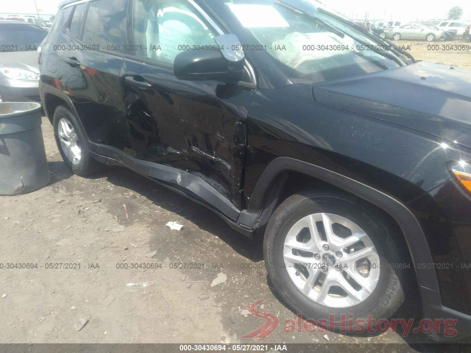 3C4NJCAB8KT613087 2019 JEEP COMPASS