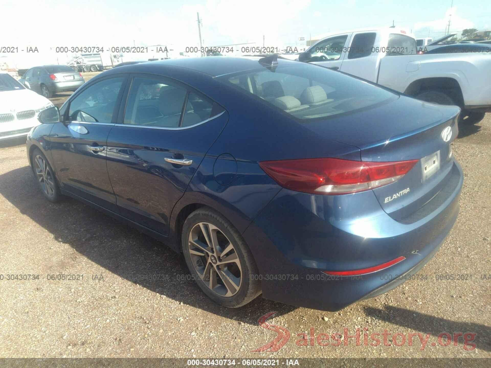 5NPD84LF2HH073550 2017 HYUNDAI ELANTRA