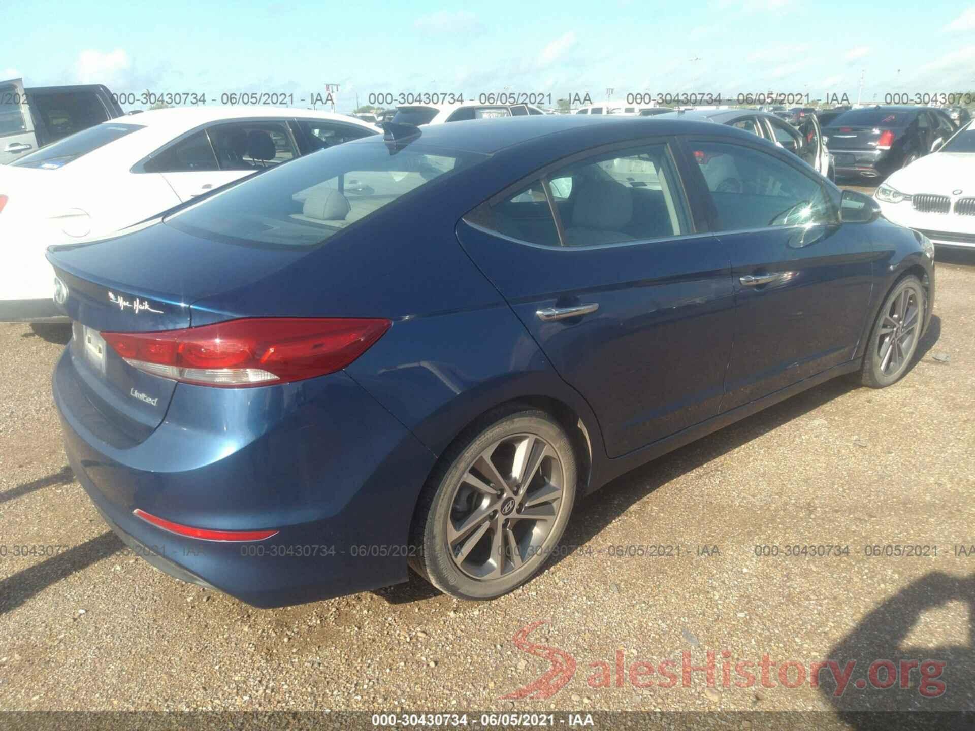 5NPD84LF2HH073550 2017 HYUNDAI ELANTRA