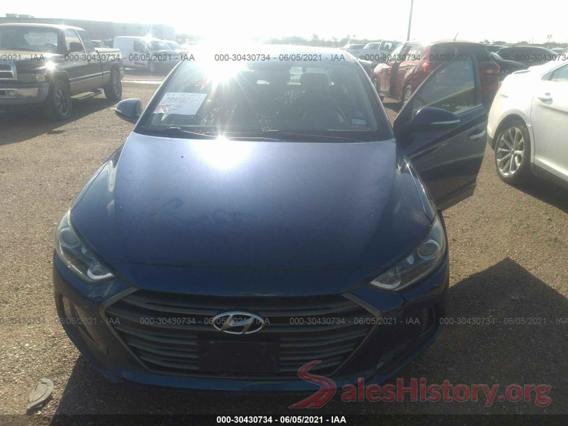 5NPD84LF2HH073550 2017 HYUNDAI ELANTRA