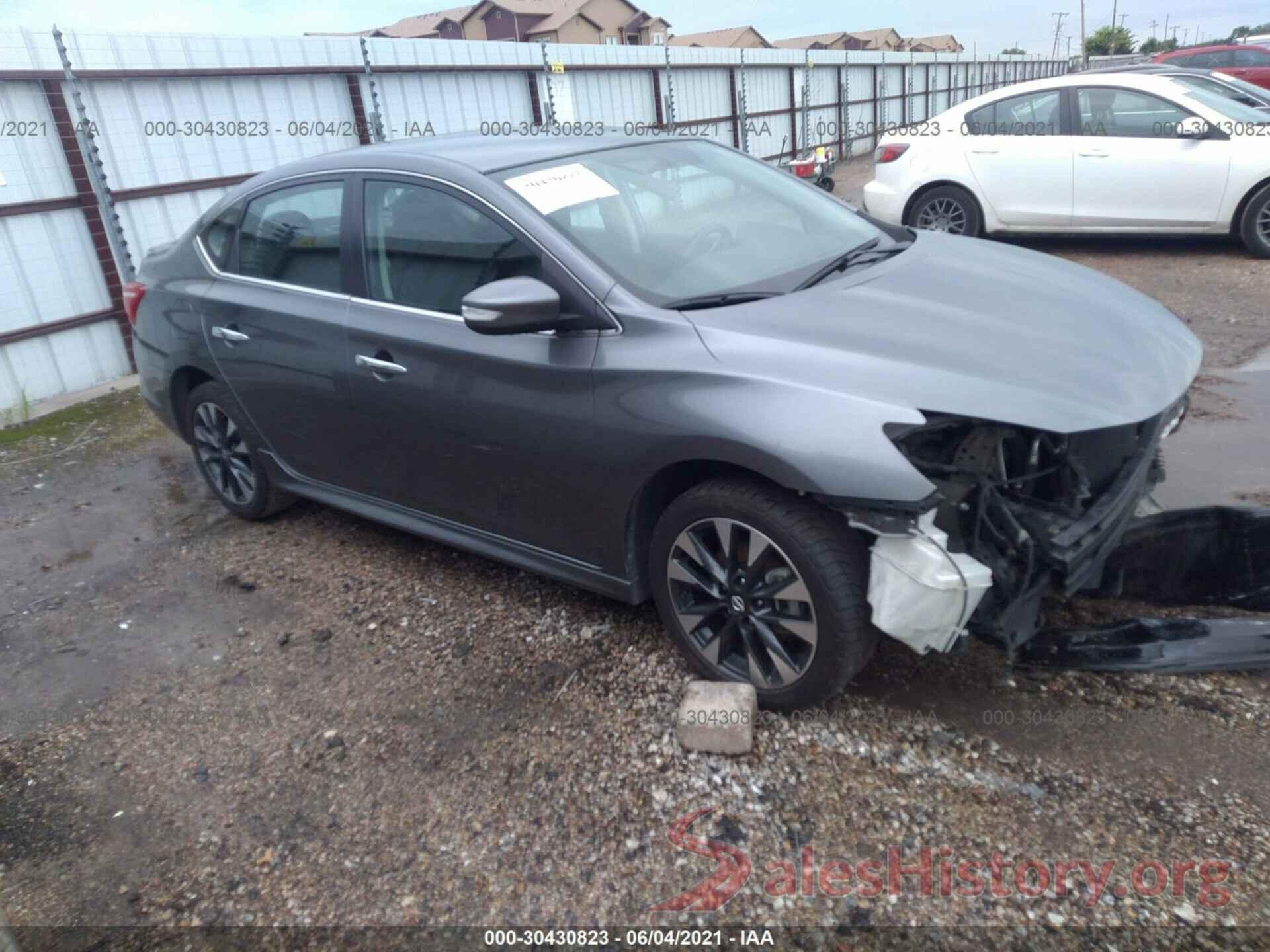 3N1AB7AP7KY329096 2019 NISSAN SENTRA