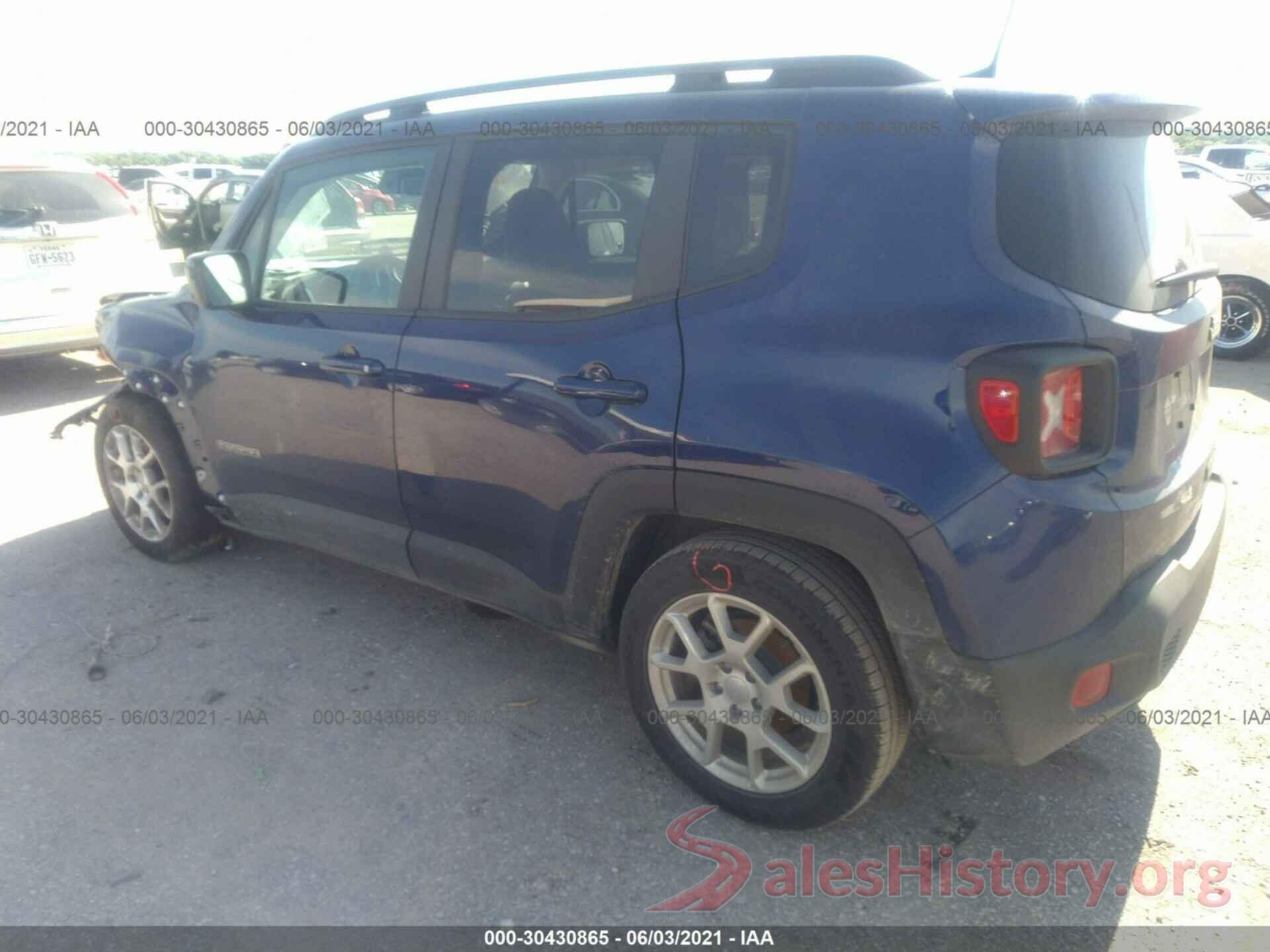 ZACNJABB9LPL88834 2020 JEEP RENEGADE