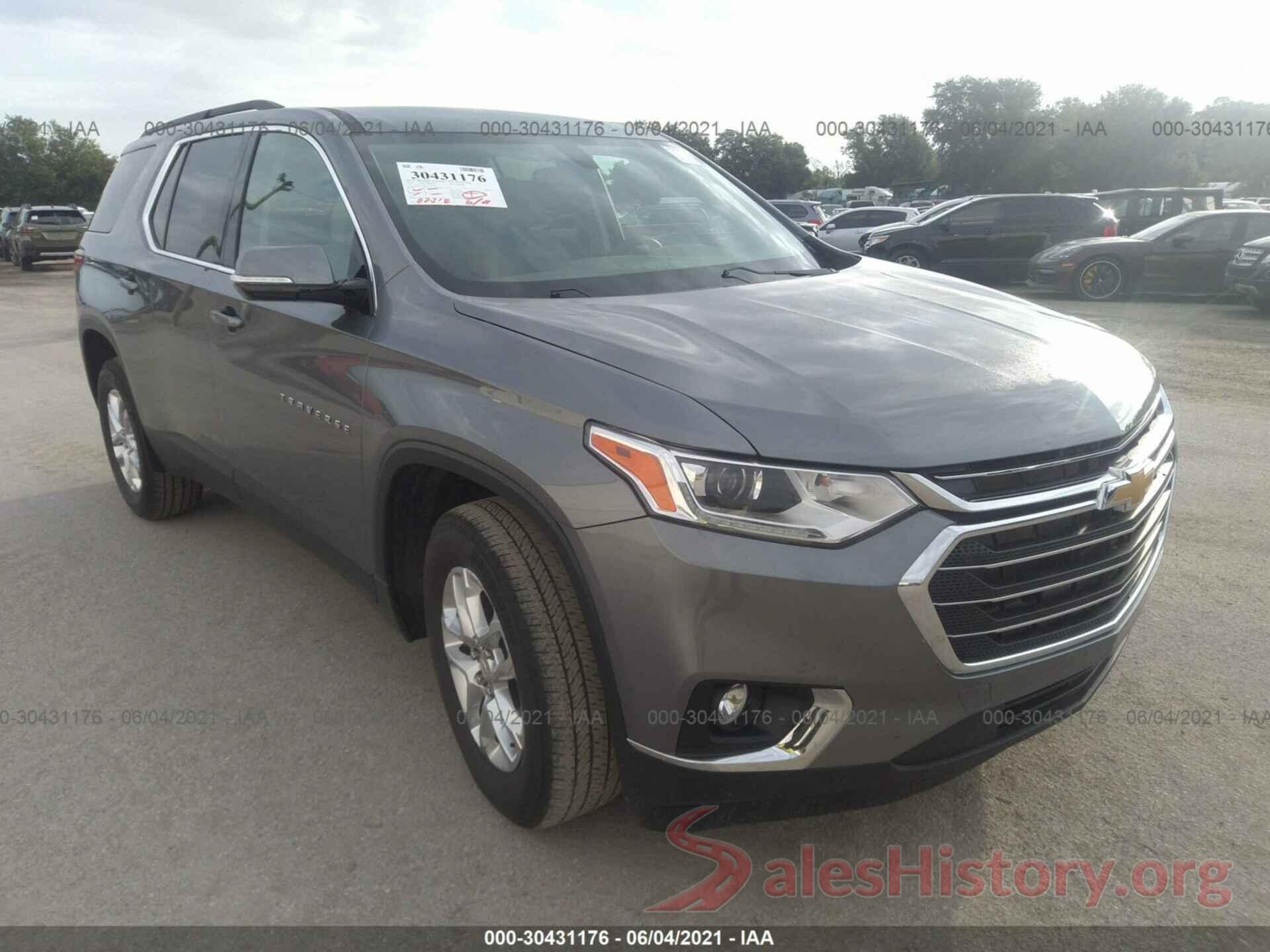 1GNERGKW5LJ243458 2020 CHEVROLET TRAVERSE