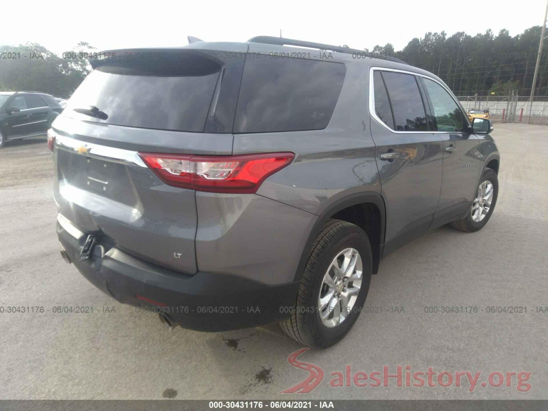 1GNERGKW5LJ243458 2020 CHEVROLET TRAVERSE