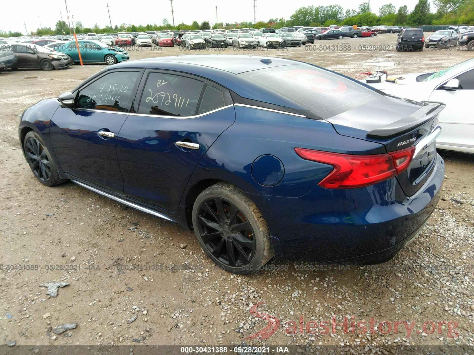 1N4AA6AP2HC392401 2017 NISSAN MAXIMA