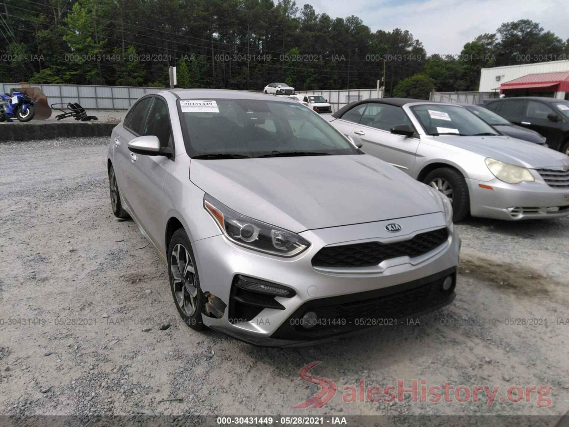 3KPF24ADXLE140937 2020 KIA FORTE