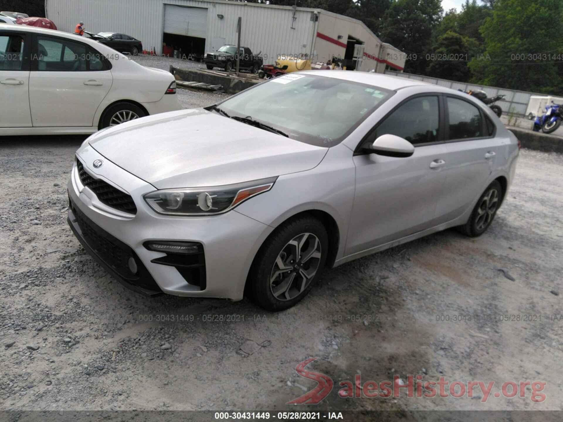 3KPF24ADXLE140937 2020 KIA FORTE