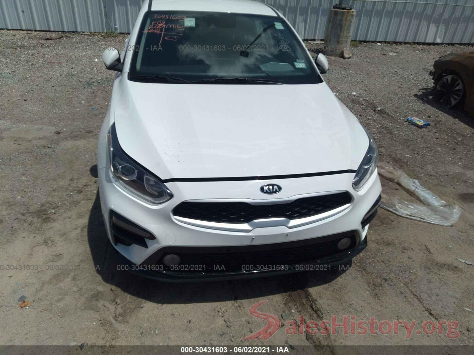 3KPF24AD7ME351417 2021 KIA FORTE