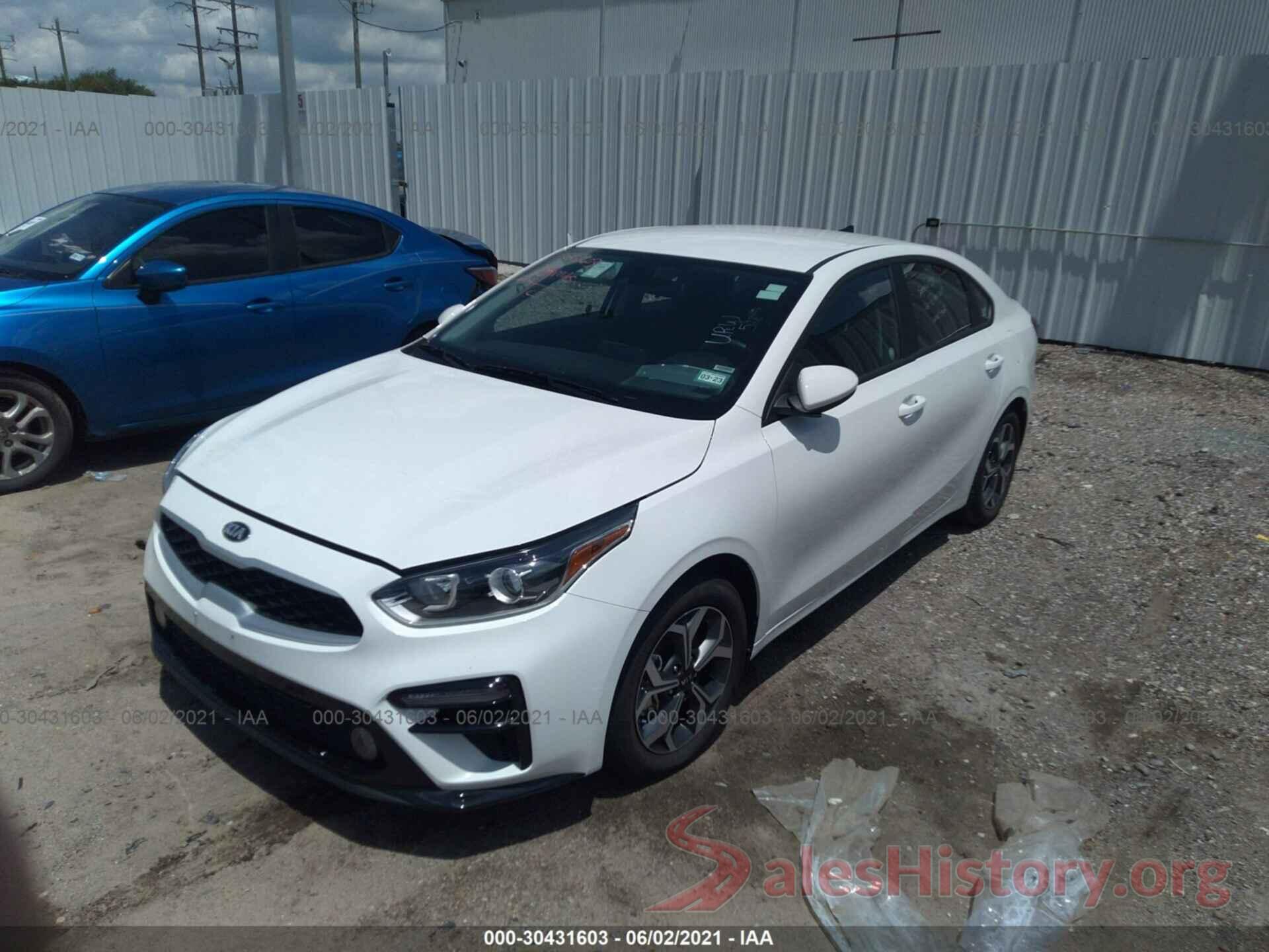 3KPF24AD7ME351417 2021 KIA FORTE