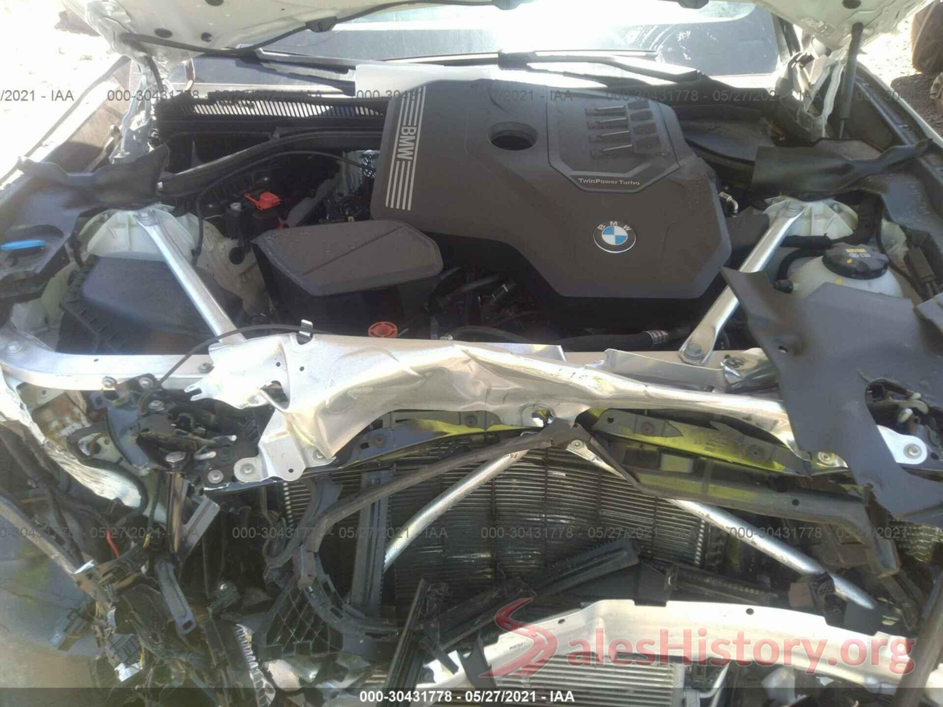 5UXTY5C07M9F64942 2021 BMW X3