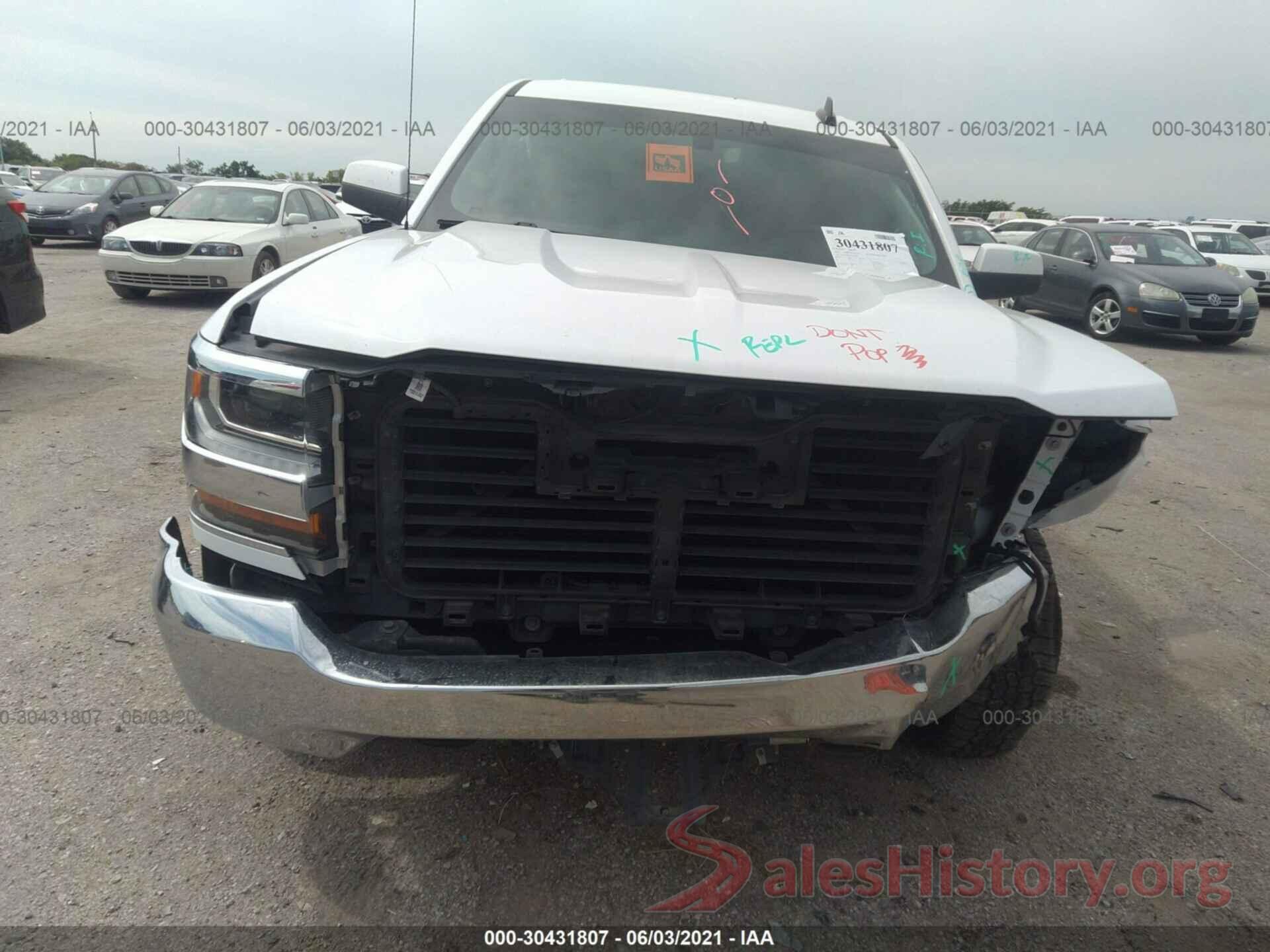 1GCRCREC4JZ176021 2018 CHEVROLET SILVERADO 1500