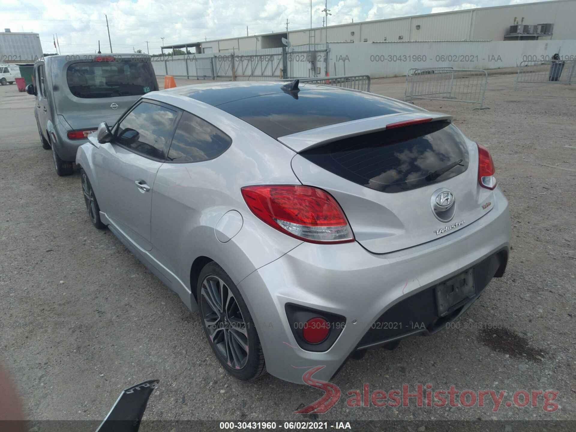 KMHTC6AE5GU272737 2016 HYUNDAI VELOSTER