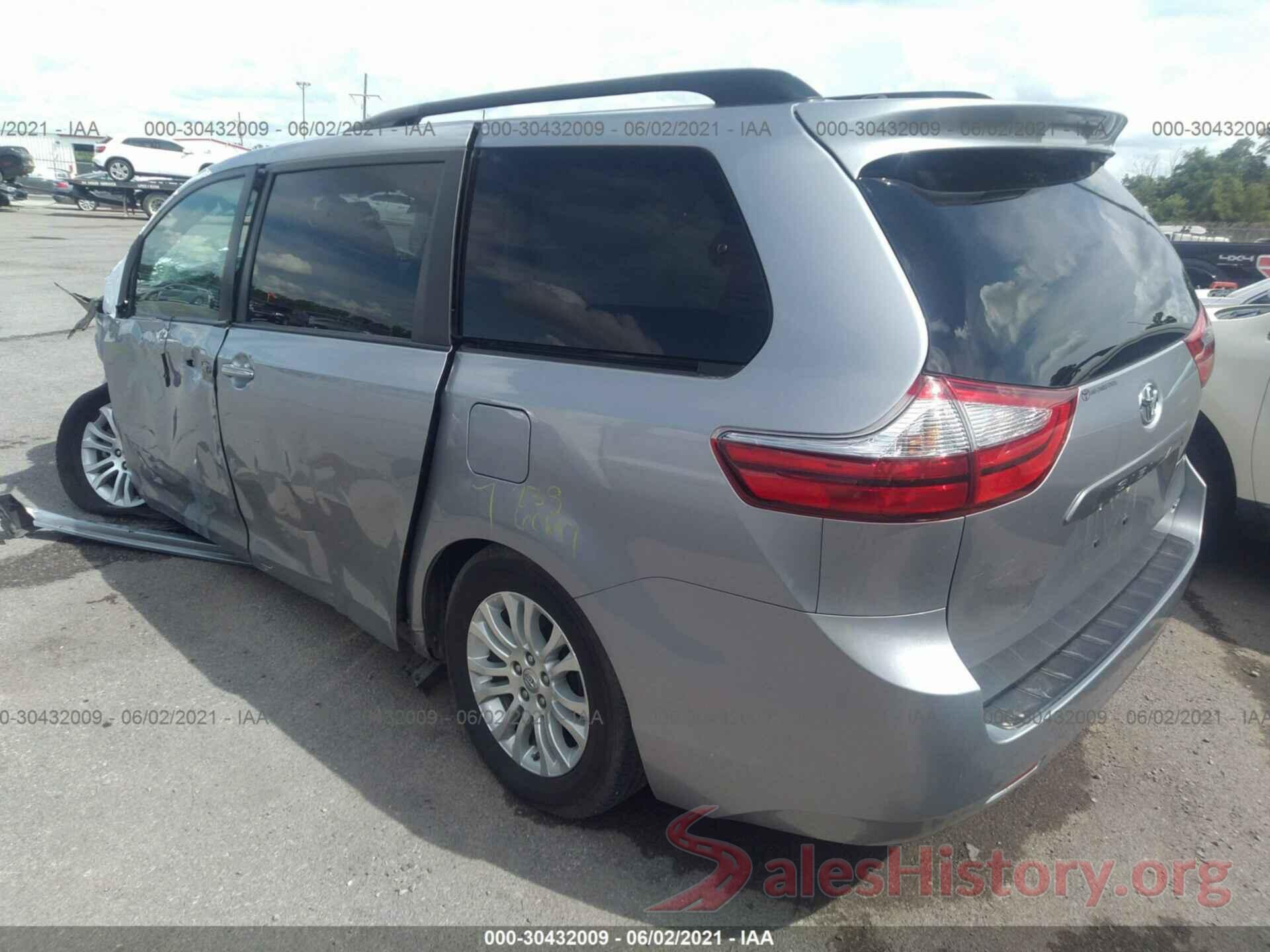 5TDYZ3DC6HS794610 2017 TOYOTA SIENNA