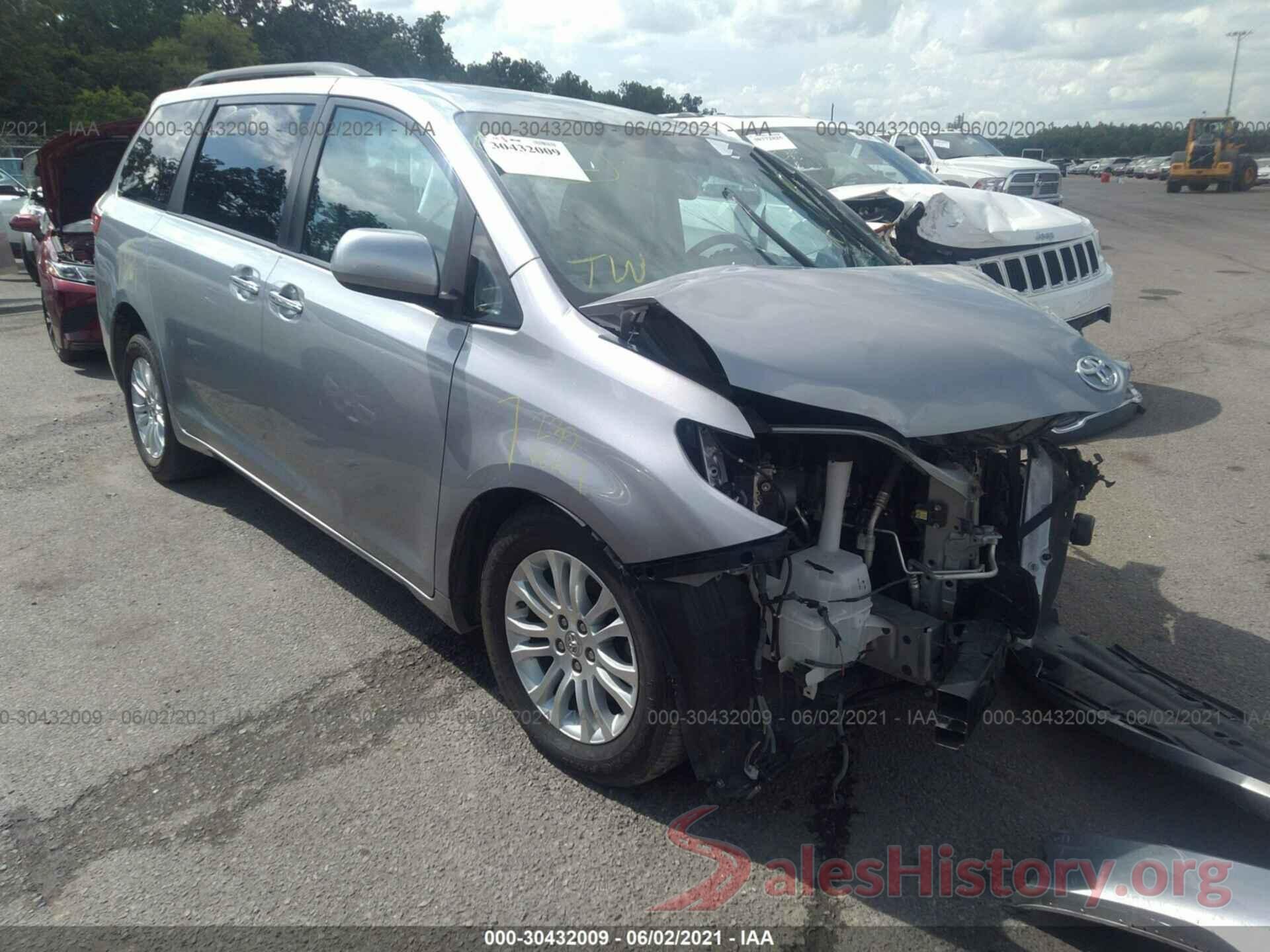 5TDYZ3DC6HS794610 2017 TOYOTA SIENNA