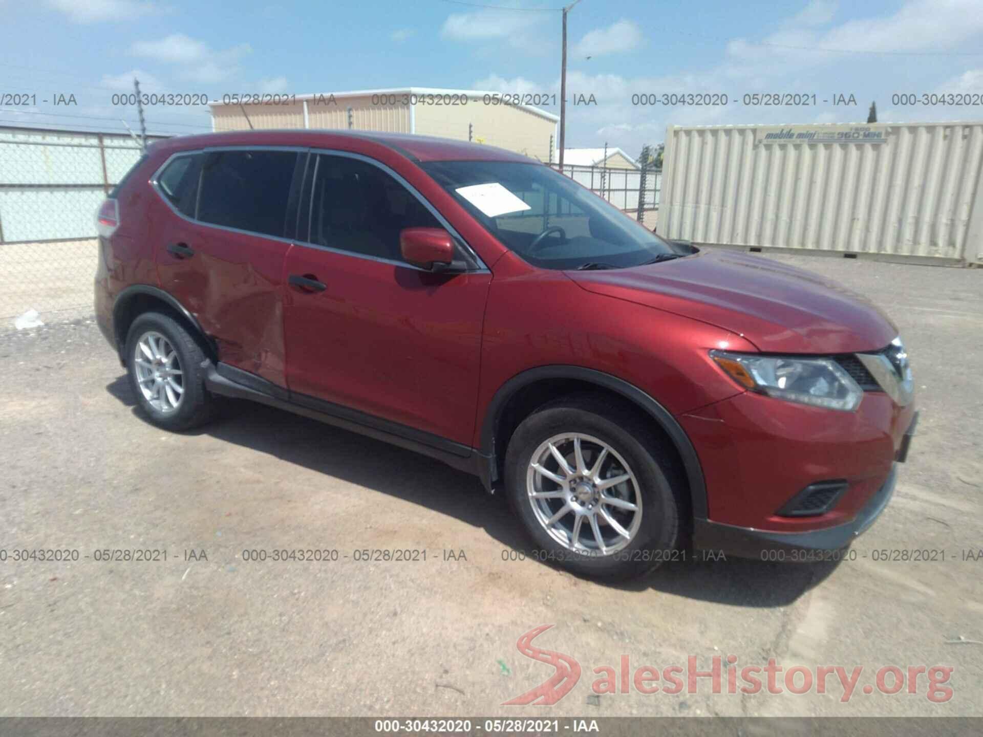 KNMAT2MV9GP659239 2016 NISSAN ROGUE