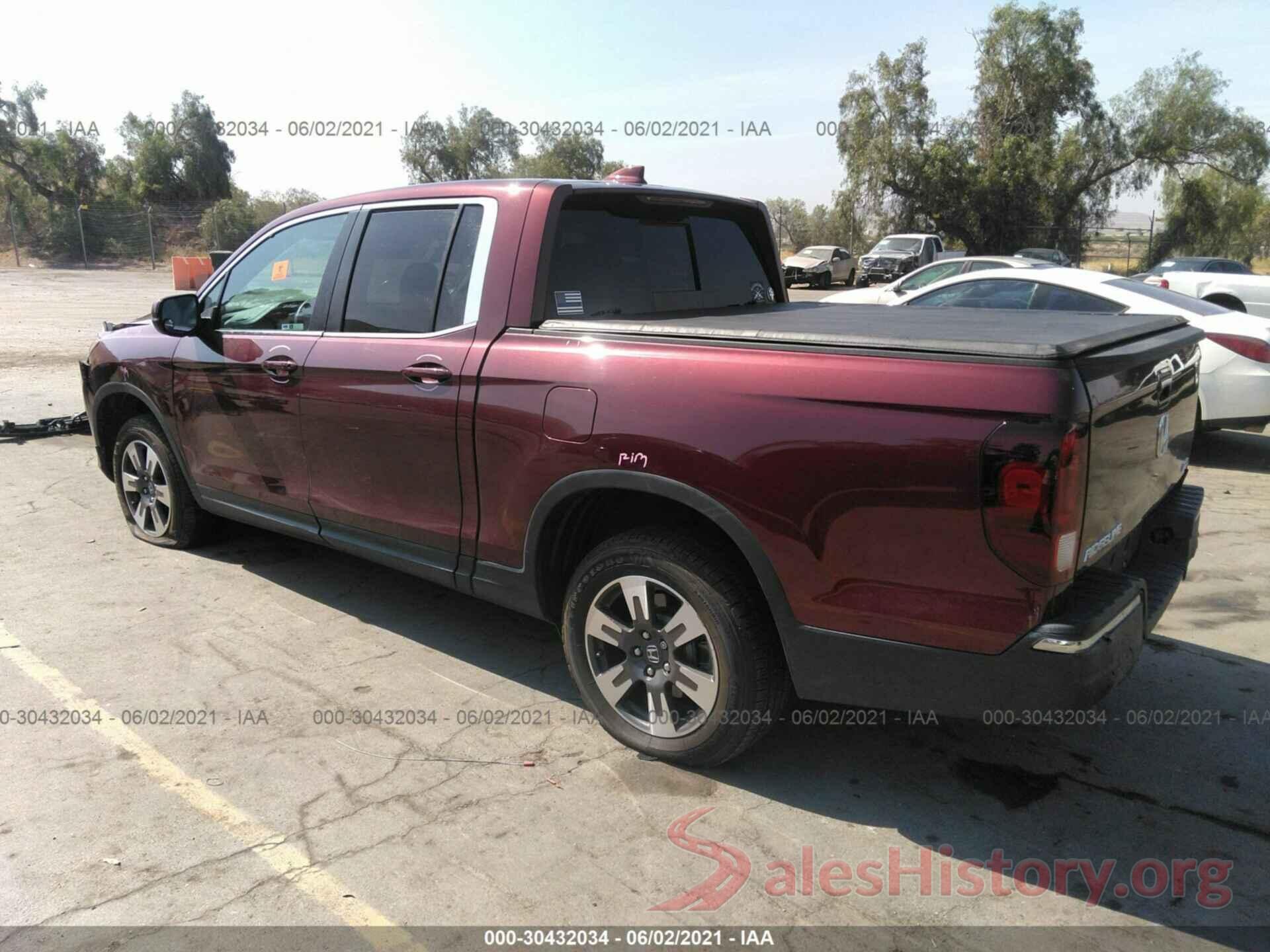 5FPYK3F57KB044039 2019 HONDA RIDGELINE