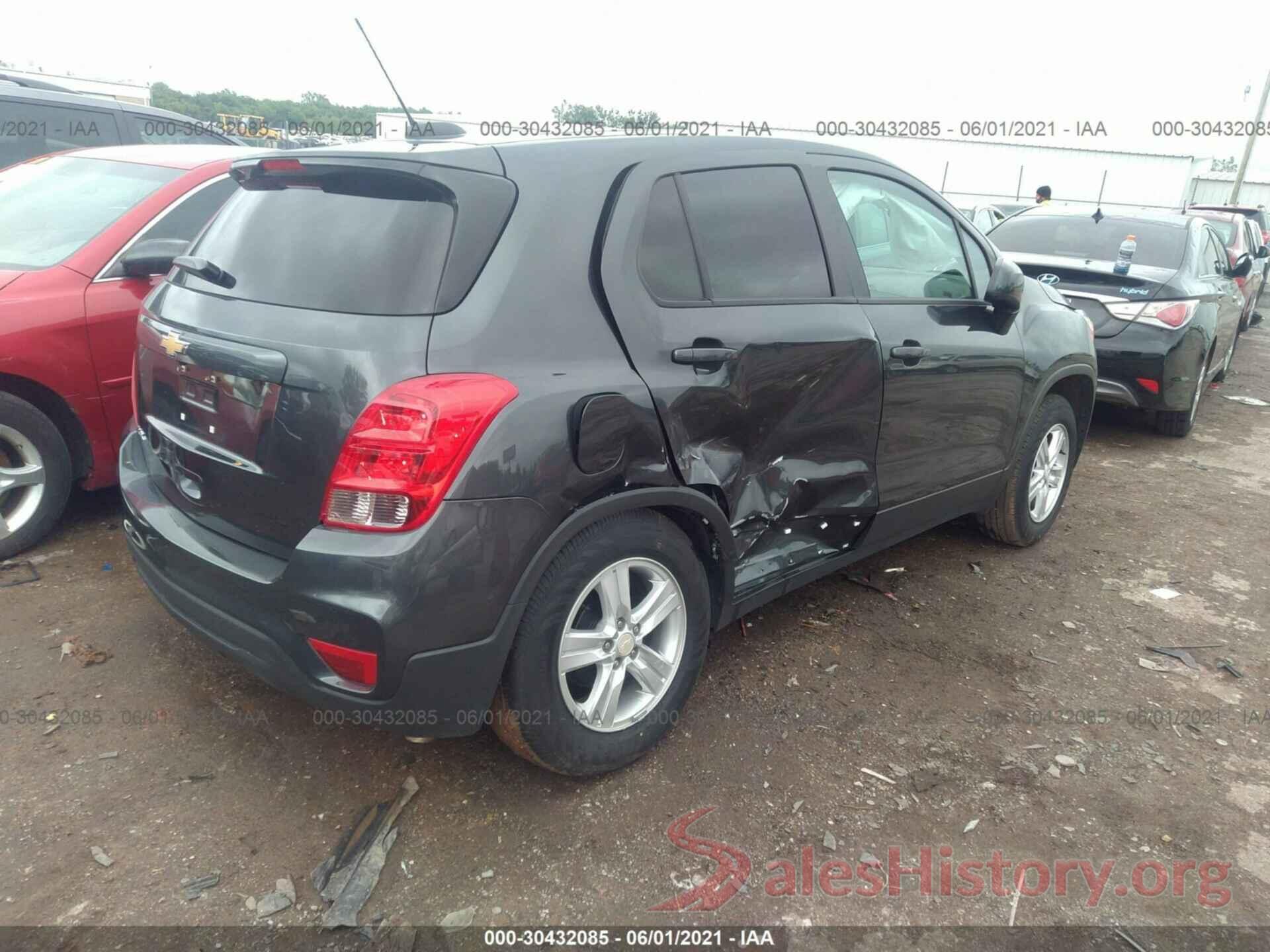 3GNCJKSB7LL182248 2020 CHEVROLET TRAX