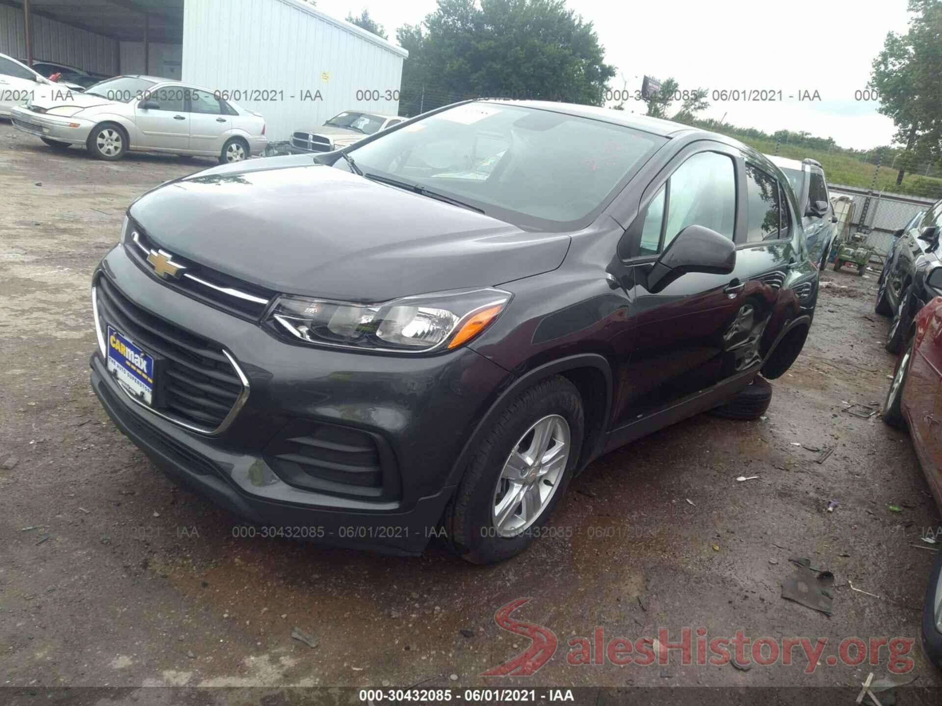 3GNCJKSB7LL182248 2020 CHEVROLET TRAX