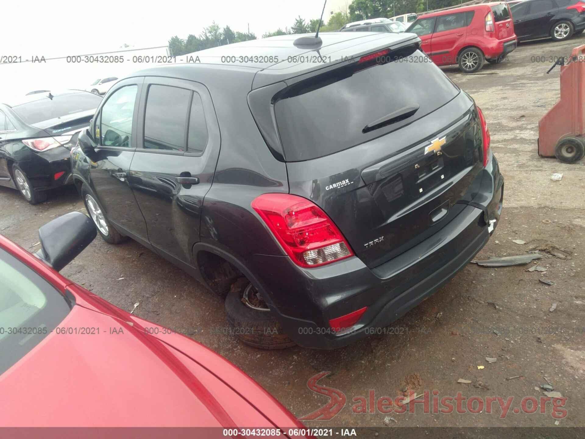 3GNCJKSB7LL182248 2020 CHEVROLET TRAX