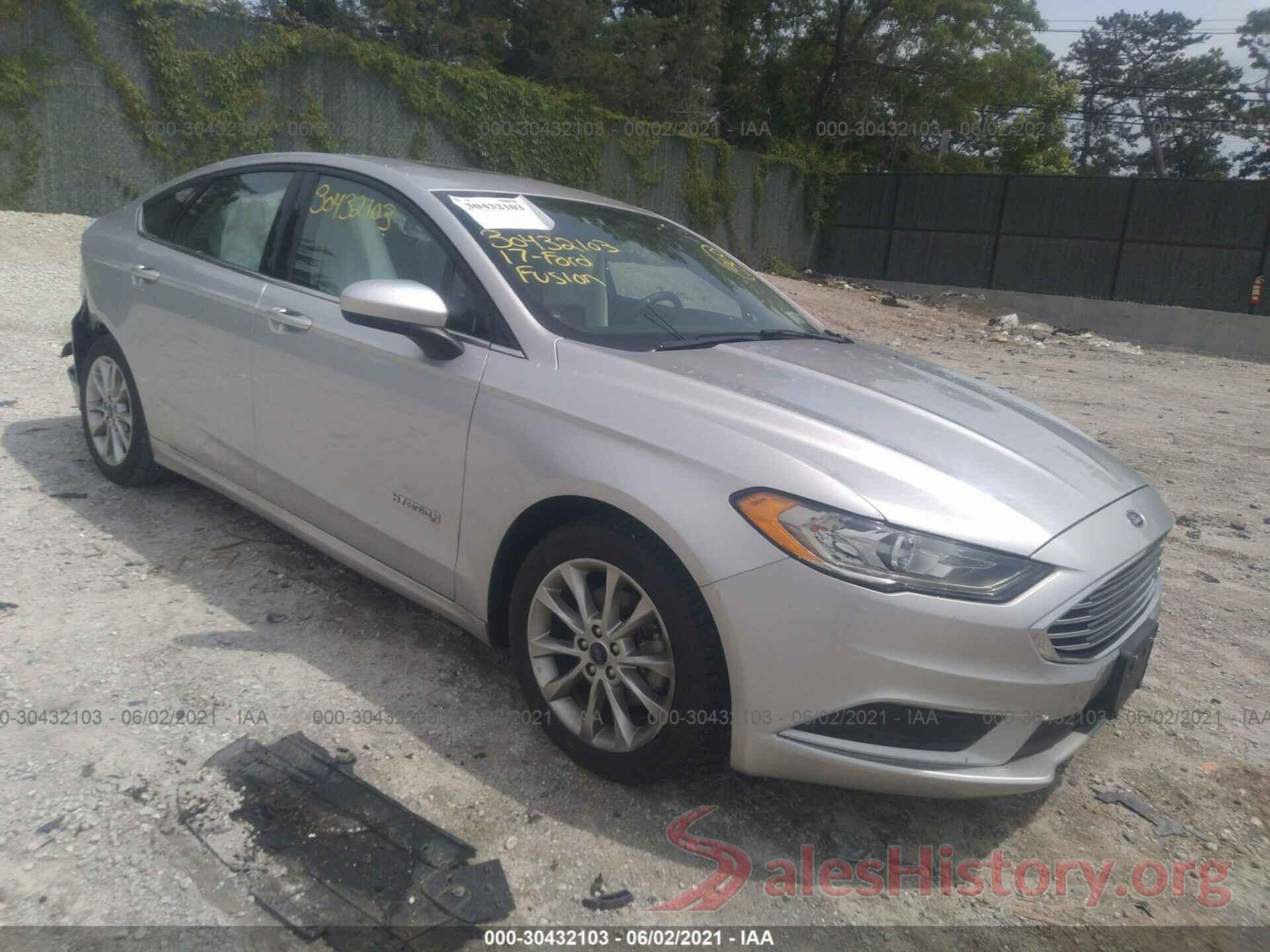 3FA6P0LUXHR324370 2017 FORD FUSION