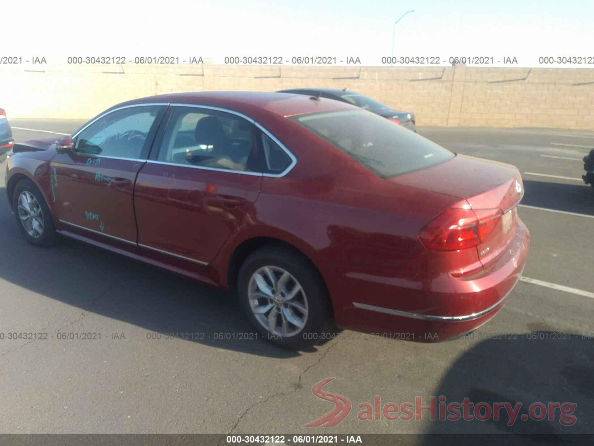 1VWAT7A35GC026807 2016 VOLKSWAGEN PASSAT