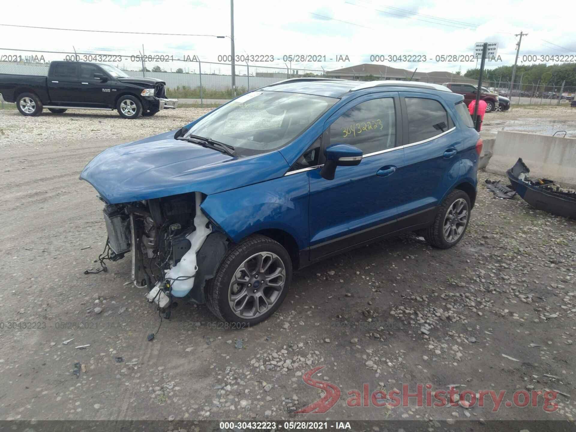 MAJ3P1VE0JC214172 2018 FORD ECOSPORT