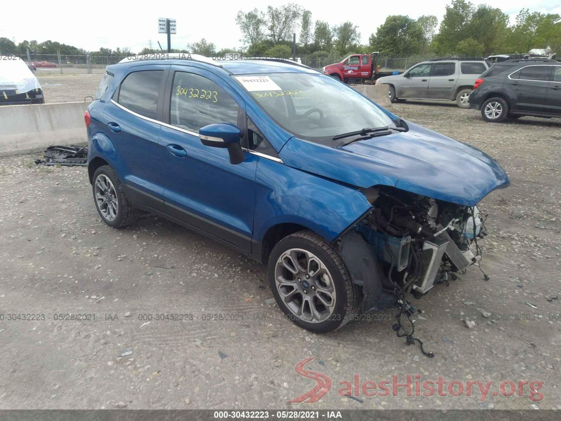 MAJ3P1VE0JC214172 2018 FORD ECOSPORT