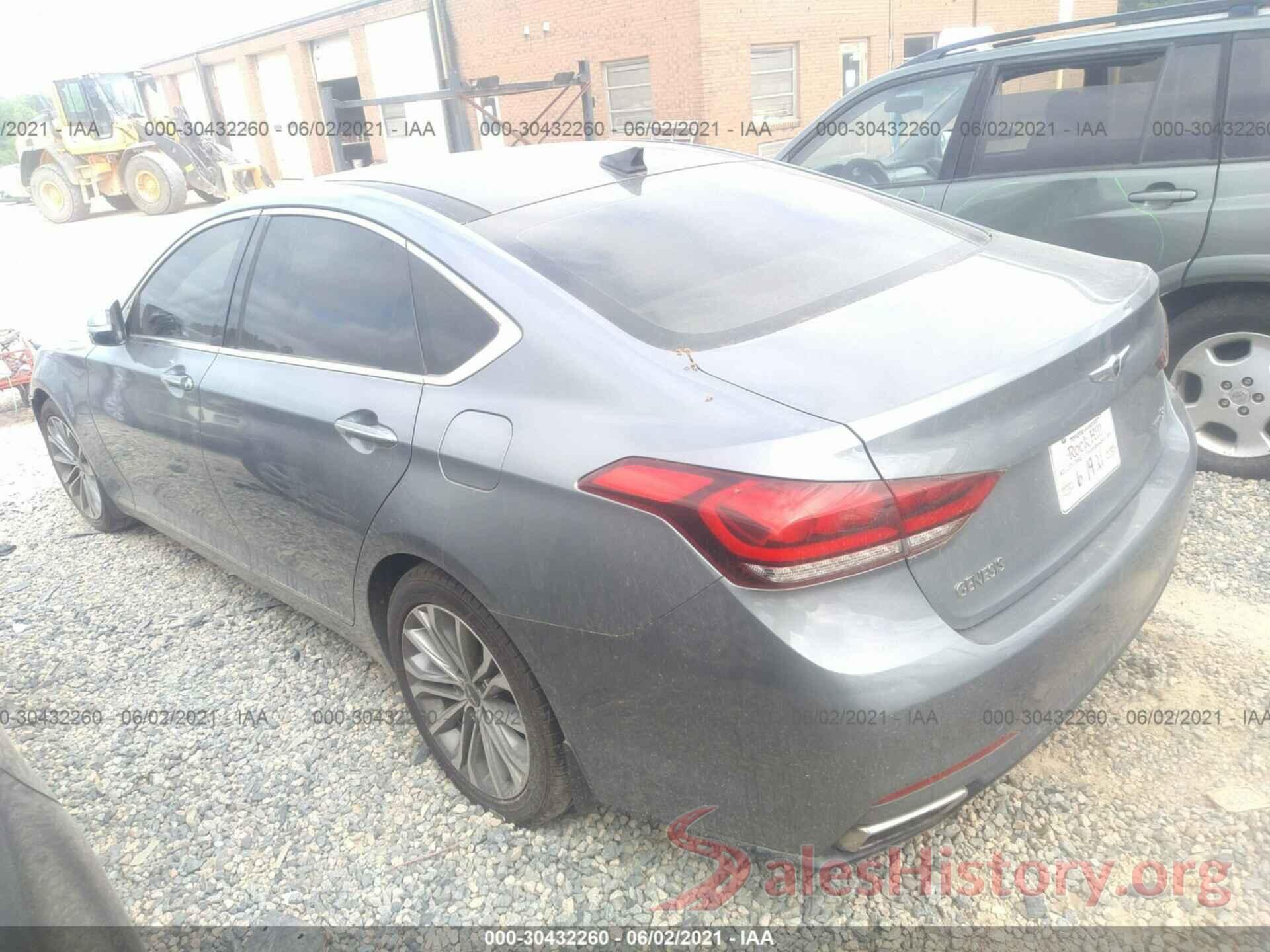 KMHGN4JE9GU116832 2016 HYUNDAI GENESIS