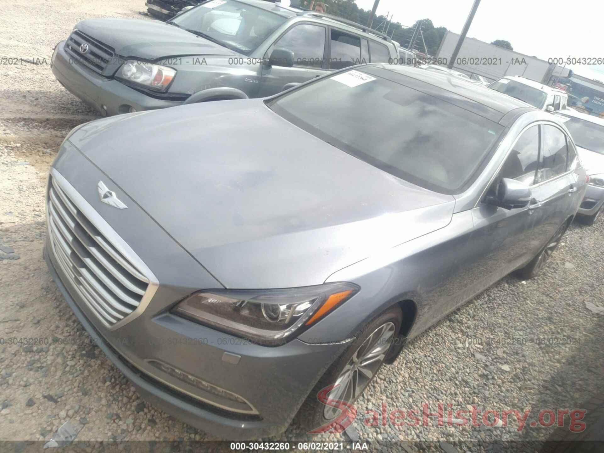 KMHGN4JE9GU116832 2016 HYUNDAI GENESIS